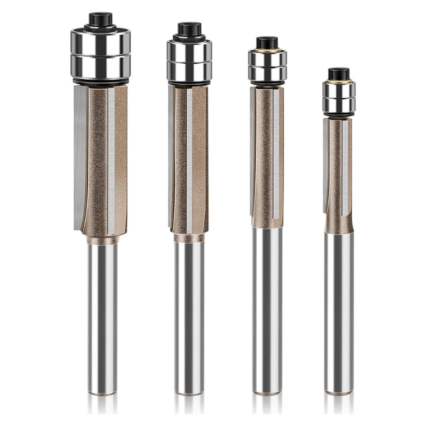 Juego de Brocas de Afilado Mesee 4 Pcs 6.35-12.7 mm Carburo