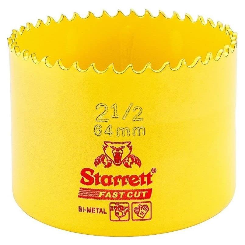 Sierra de Agujero Starrett FCH0212-G 6.35 cm HSS para Metal y Madera