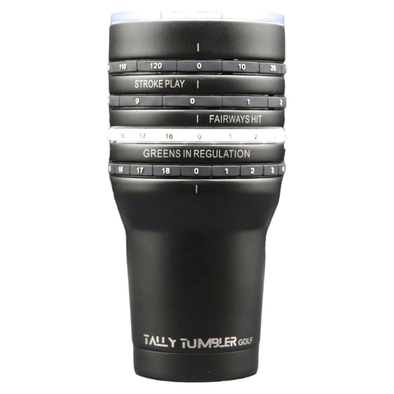 Tally Tumbler 30 Oz Negro Birdie Acero Inoxidable Aislado