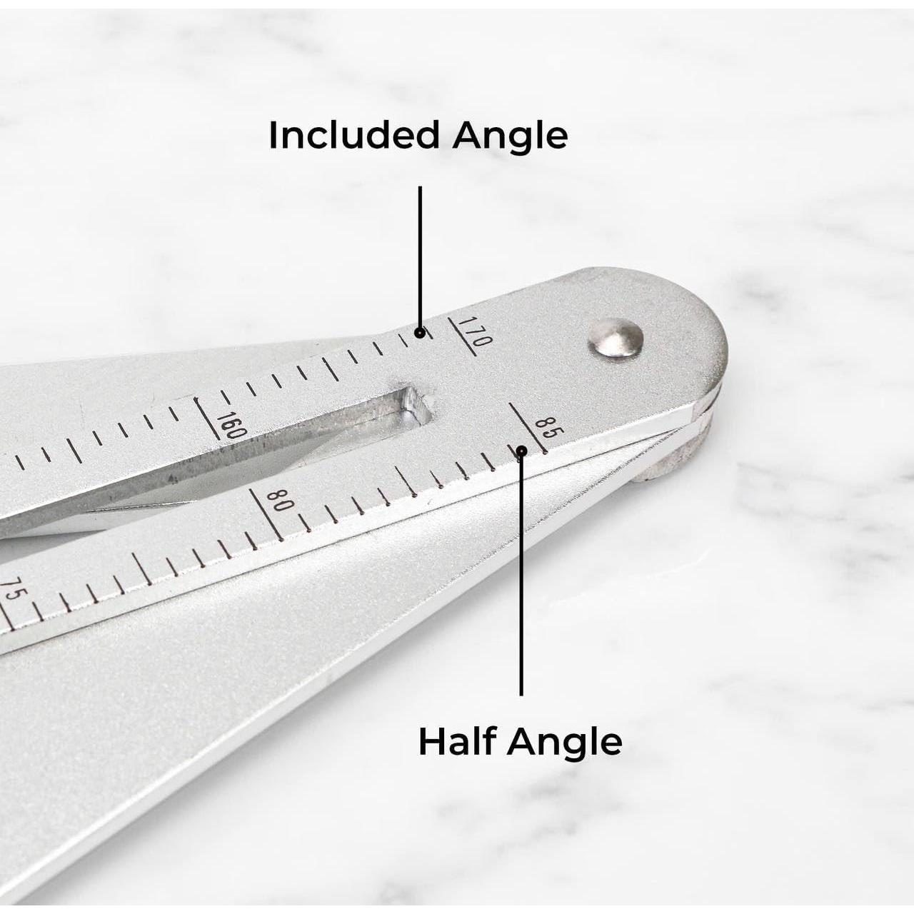 Transportador de Ingletes Digital KH866 - Medidor de Ángulo de Aluminio