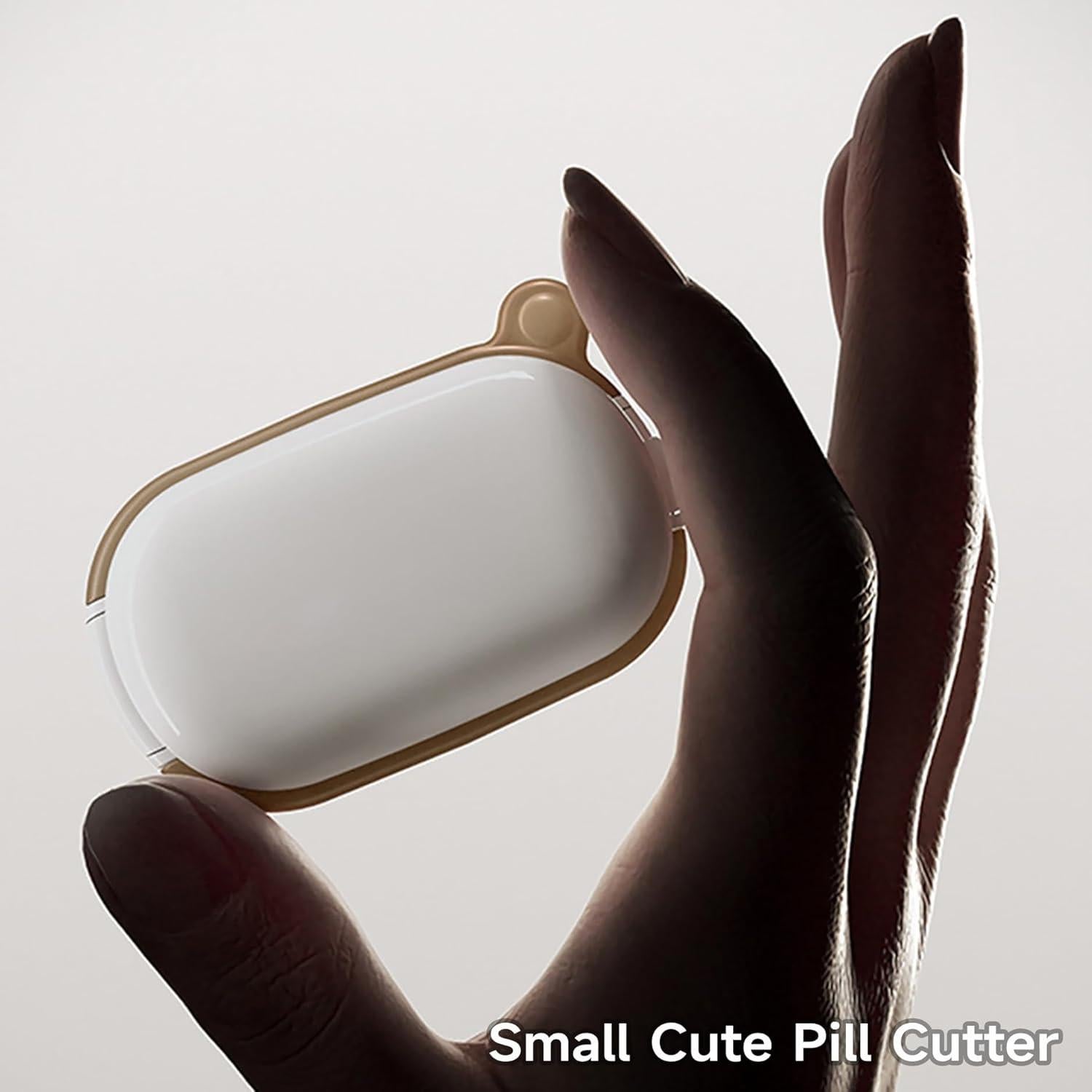 Cortador de Pastillas 2 en 1 MURRI&MURRDI, Organizador Portátil