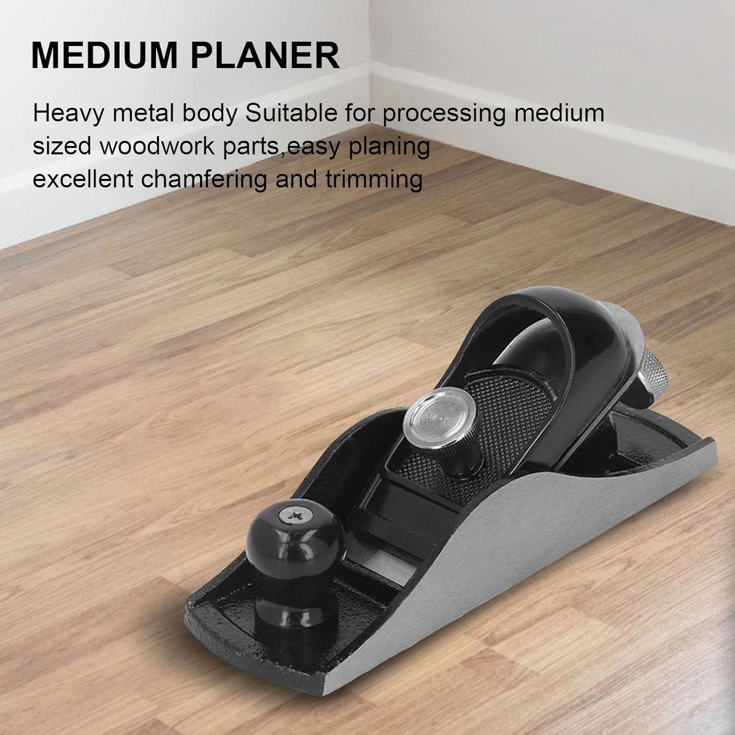 Mini Planeador de Mano TOPINCN de Acero al Carbono 0.65kg