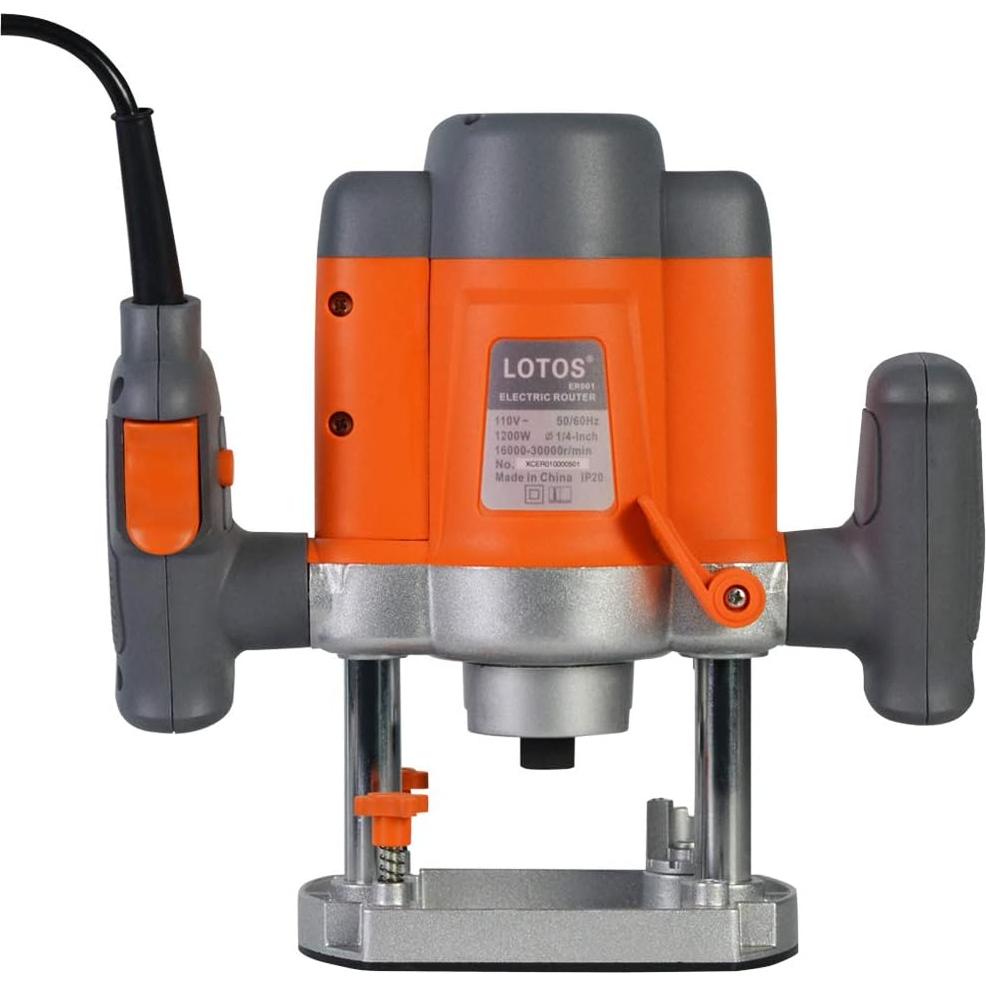 Router Eléctrico de Inmersión LOTOS ER001 1.2 kW 30000 RPM