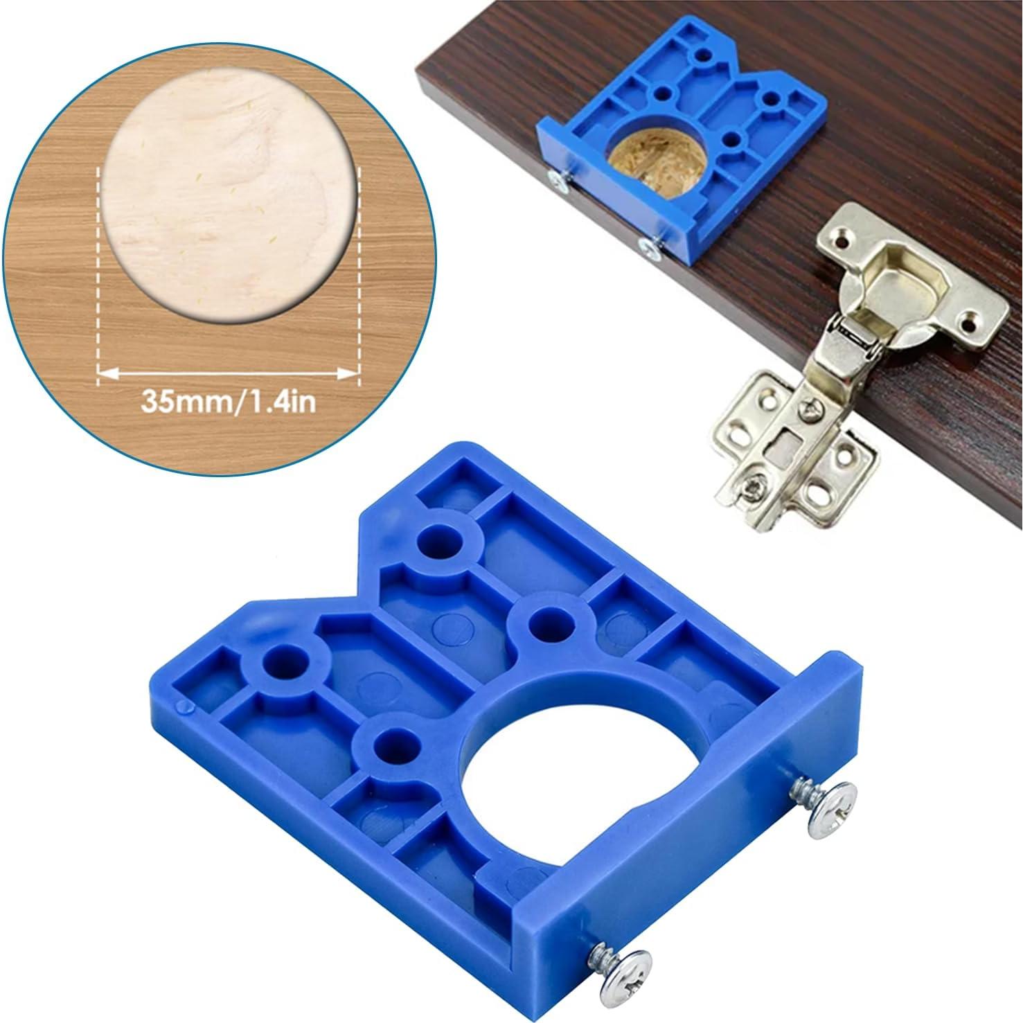 Kit Plantilla de Taladrado de Bisagra Oculta 35mm Bestgle