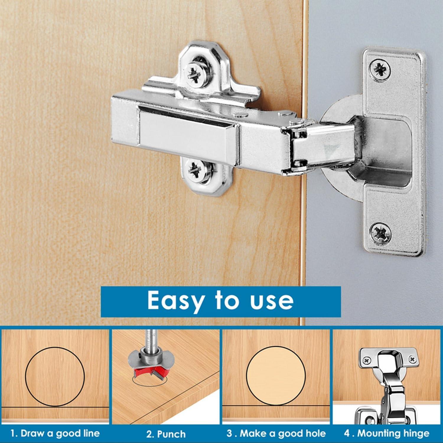 Kit Plantilla de Taladrado de Bisagra Oculta 35mm Bestgle