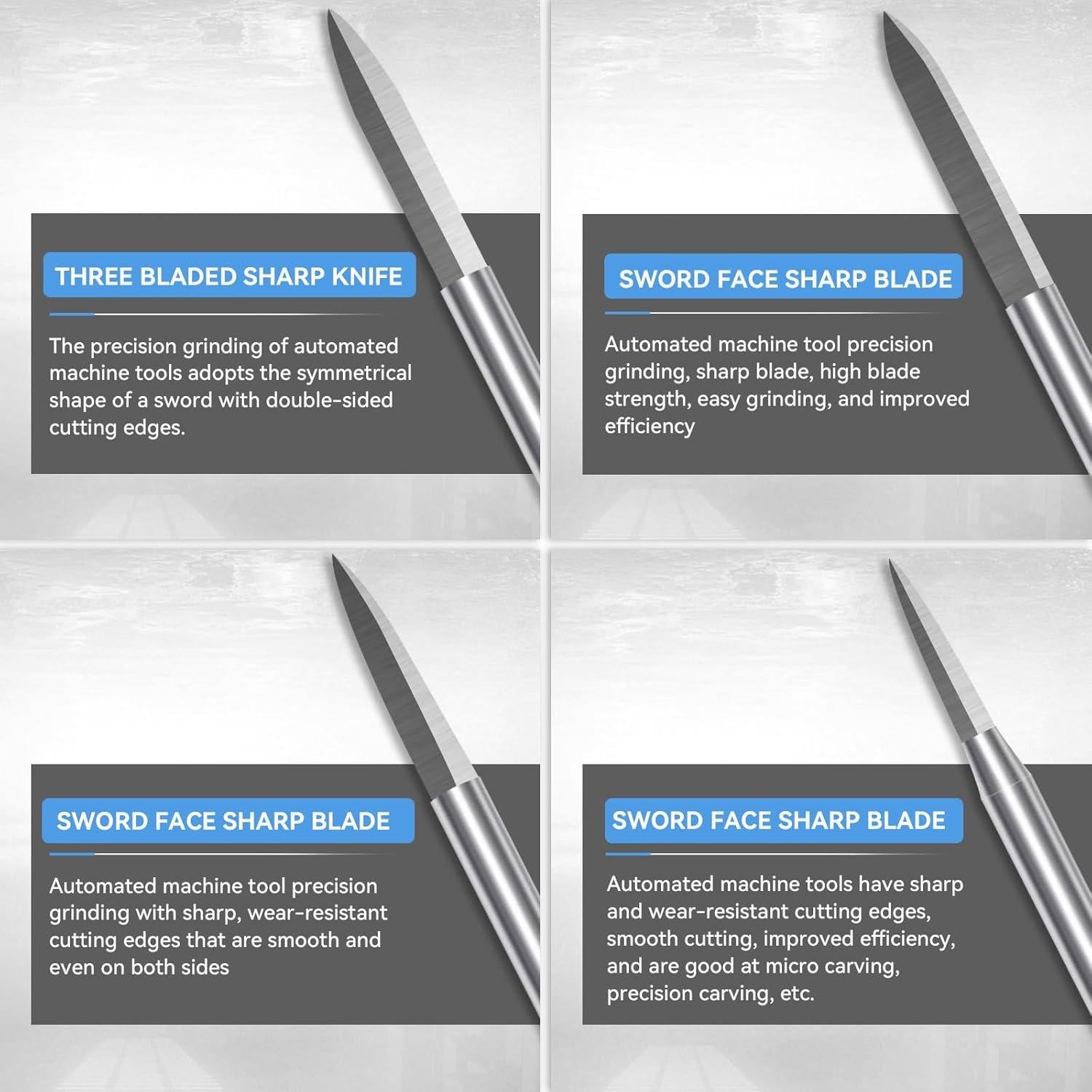 Juego de 6 Brocas para Tallado en Madera CHINA 2-2.6 mm