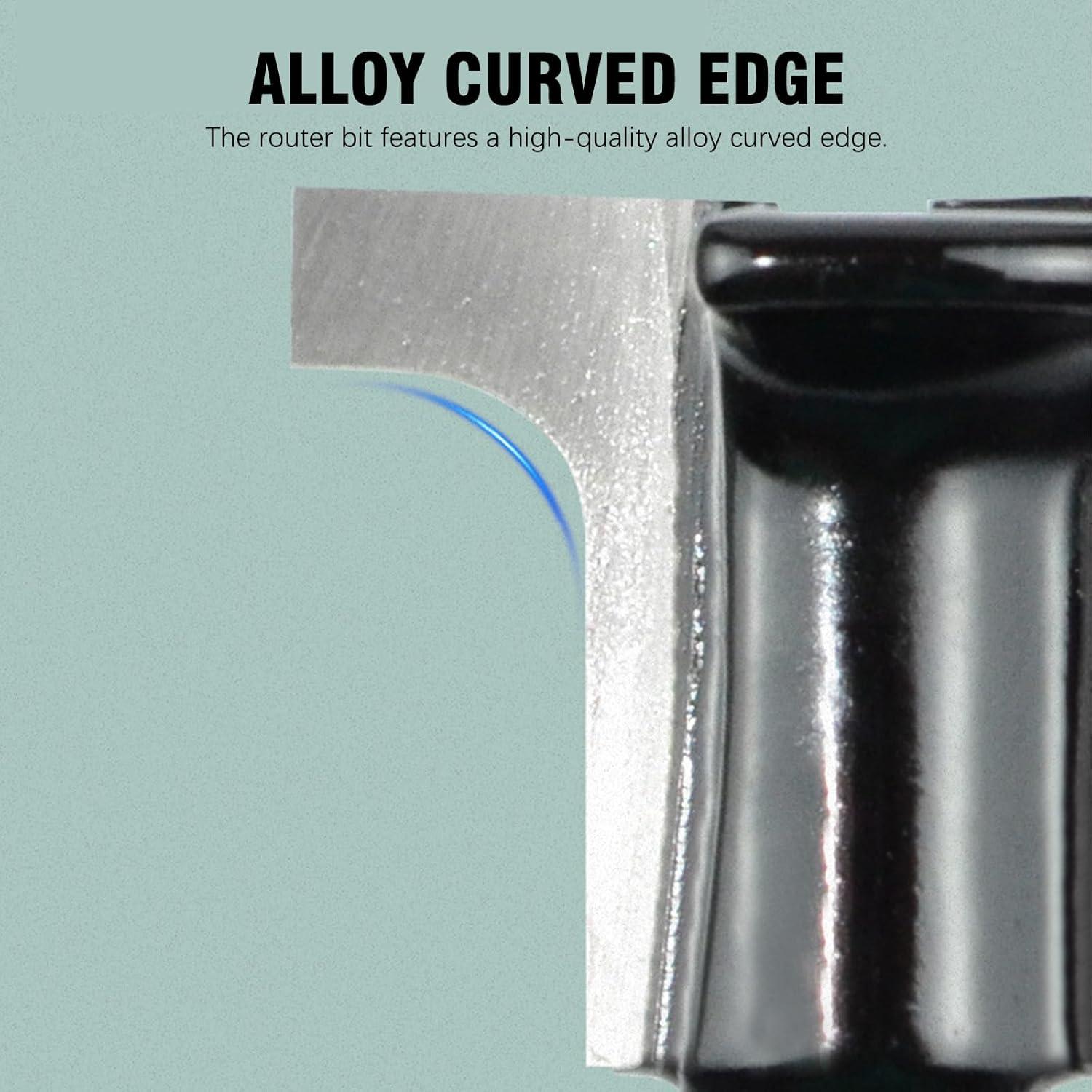 Broca de Router AGLOO 1/4" T-Slot para Madera 7.62cm