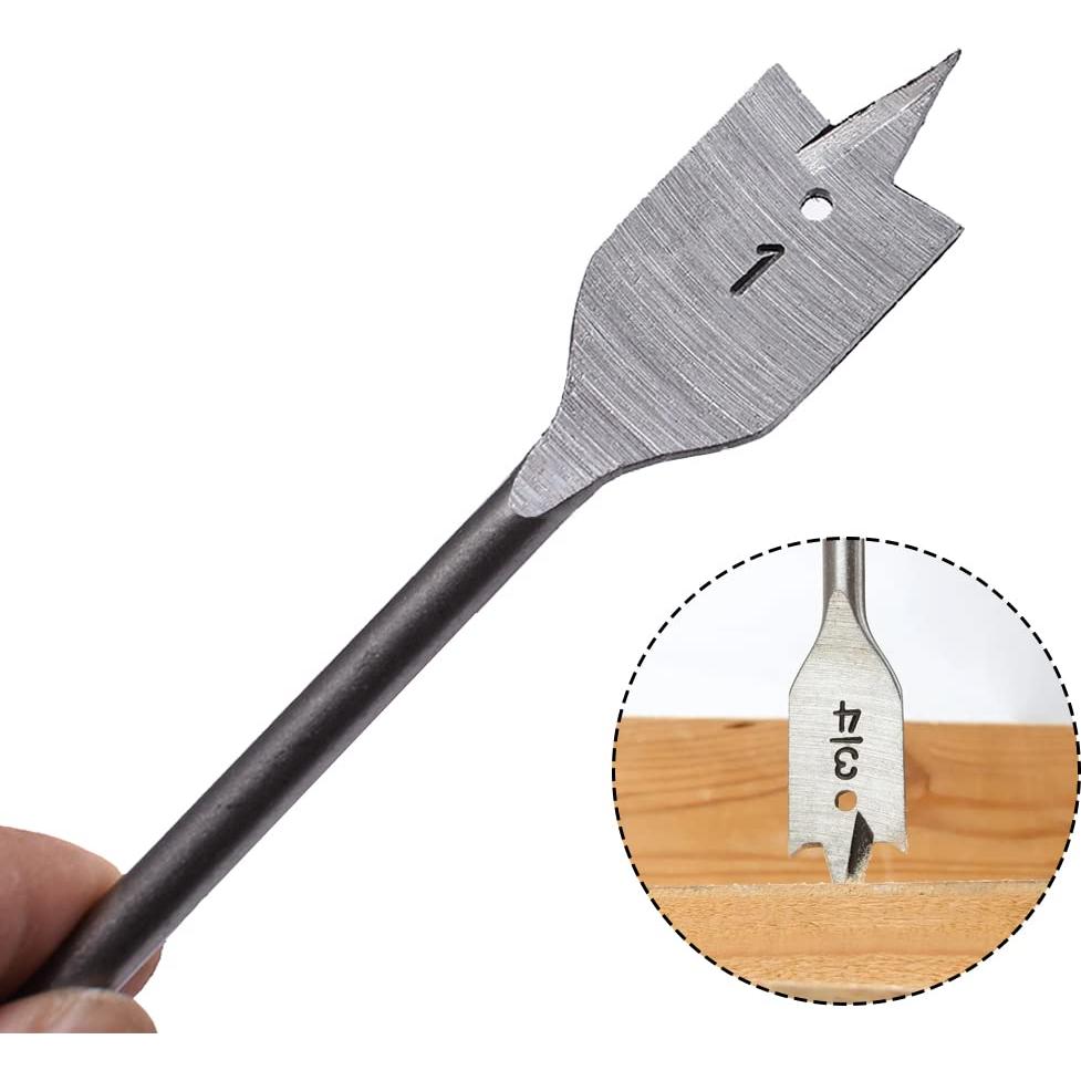 Juego de Brocas de Espada 6 Piezas Kigauru Acero Carbono