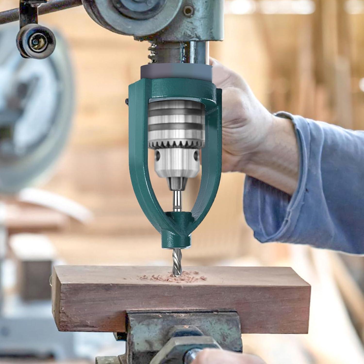 Adaptador de Broca de Mortaja Cuadrada IEUDNS 18cm con 5 Mangas