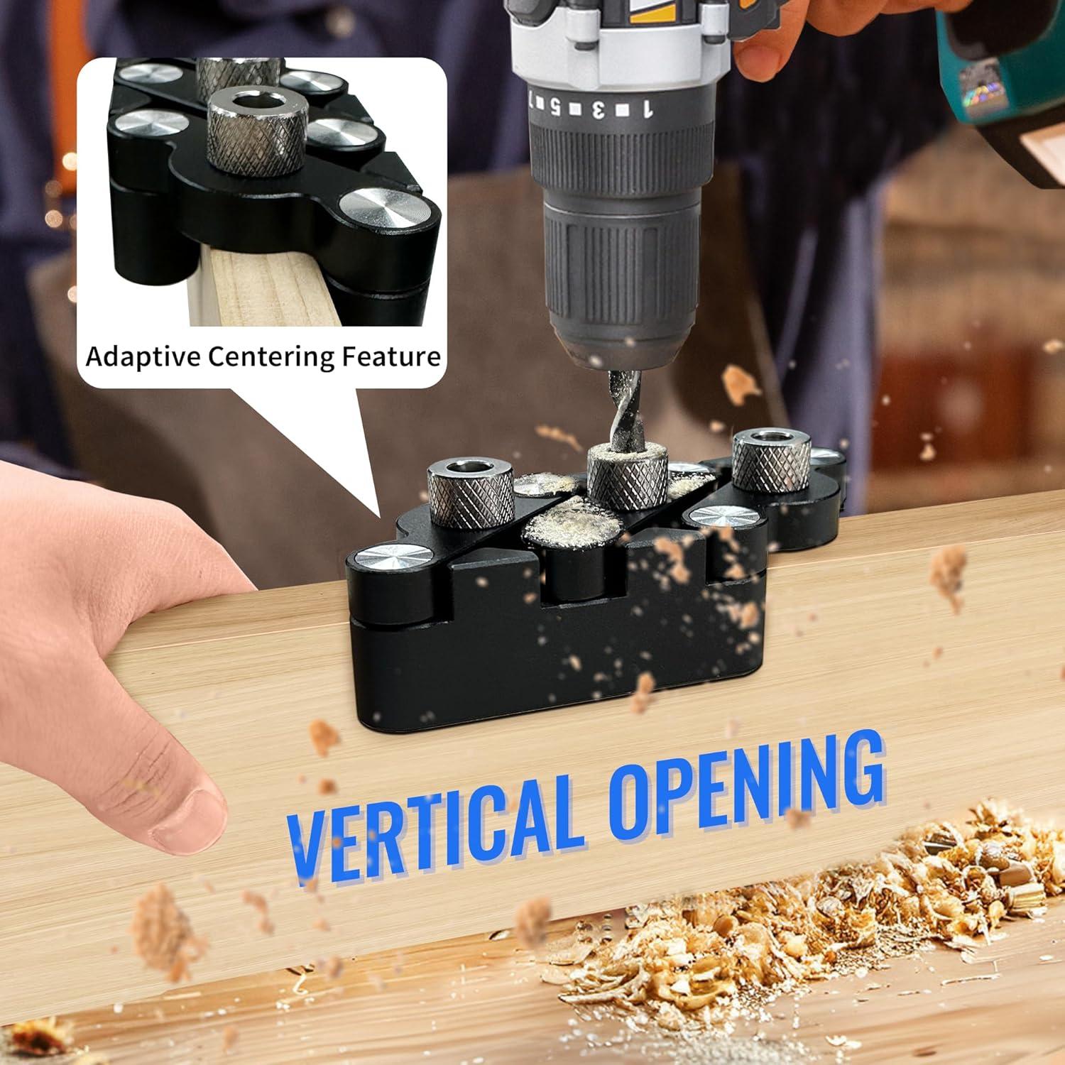 Kit de Plantilla de Dowel Autocentrante AmaCielo 16.8x12.4cm