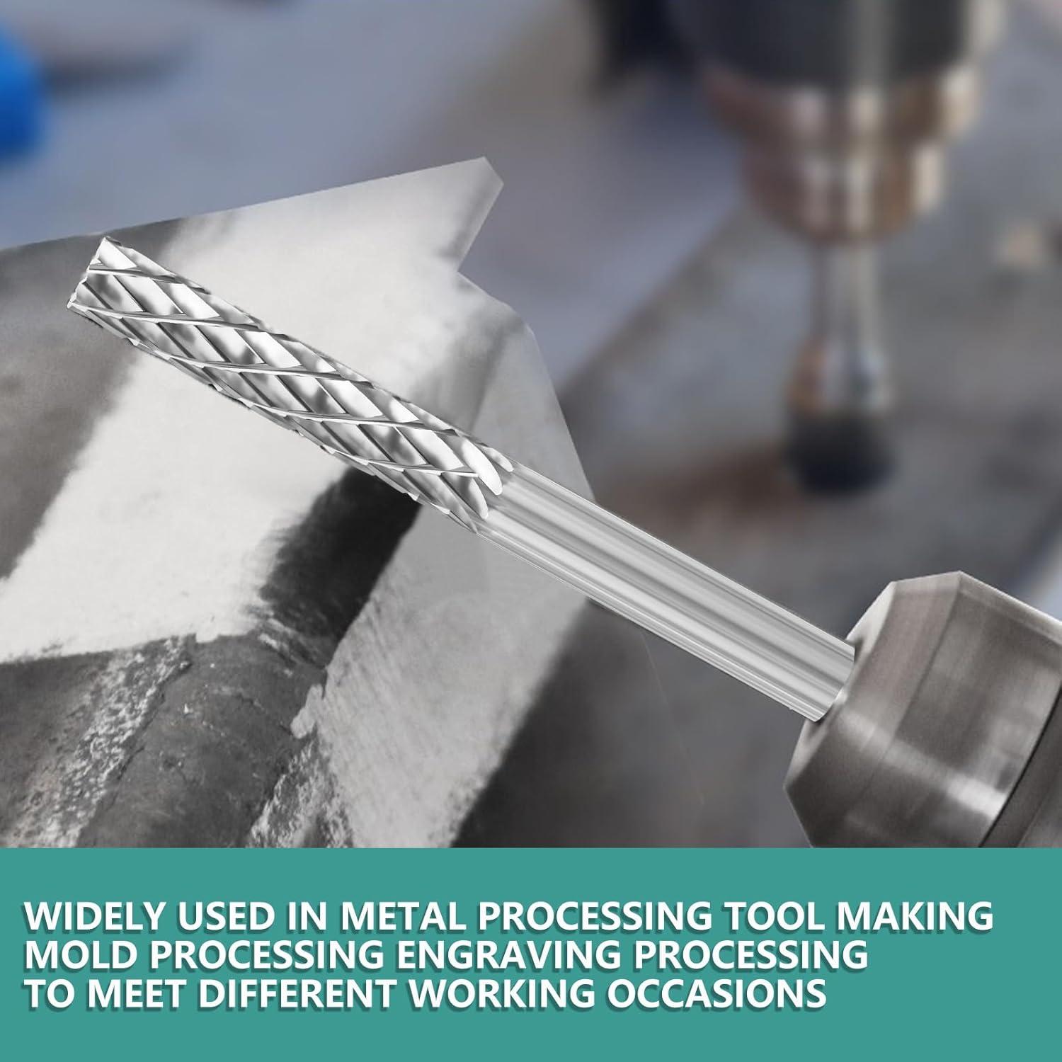 Juego de Brocas de Carburo CATITO - 20 Puntas 3 mm para Metal y Madera