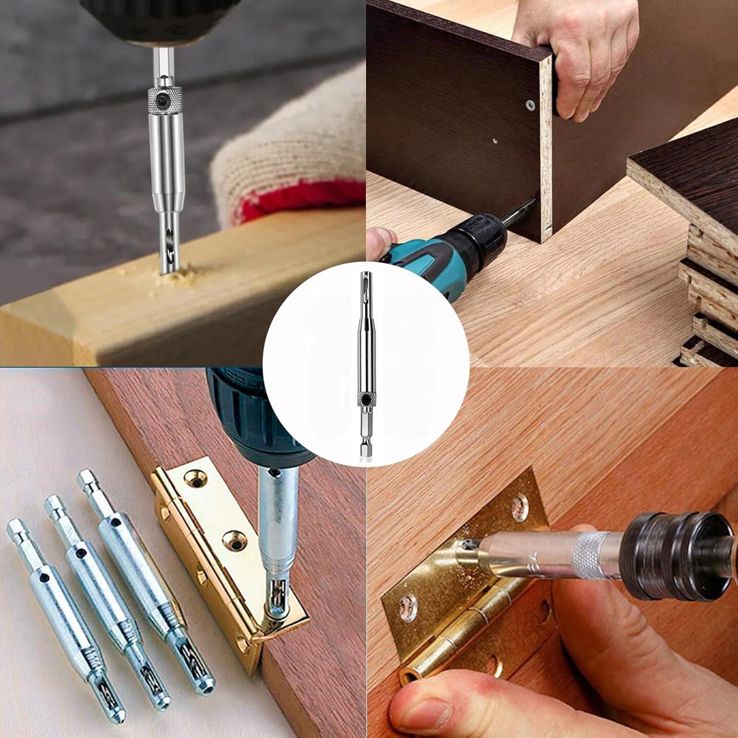 Juego de Brocas Autocentrantes Tiplusta 4 Piezas 1.98-4.37 mm