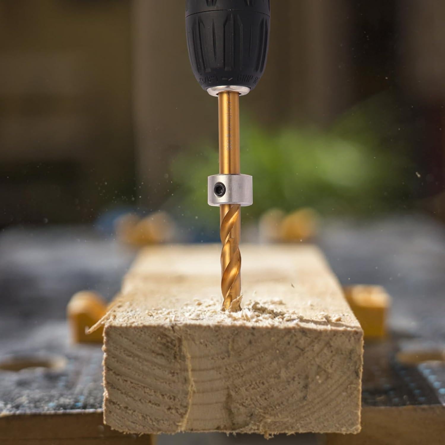 Broca de Escalera 3/8" Kosmi con Mango Hexagonal y Anillo de Parada