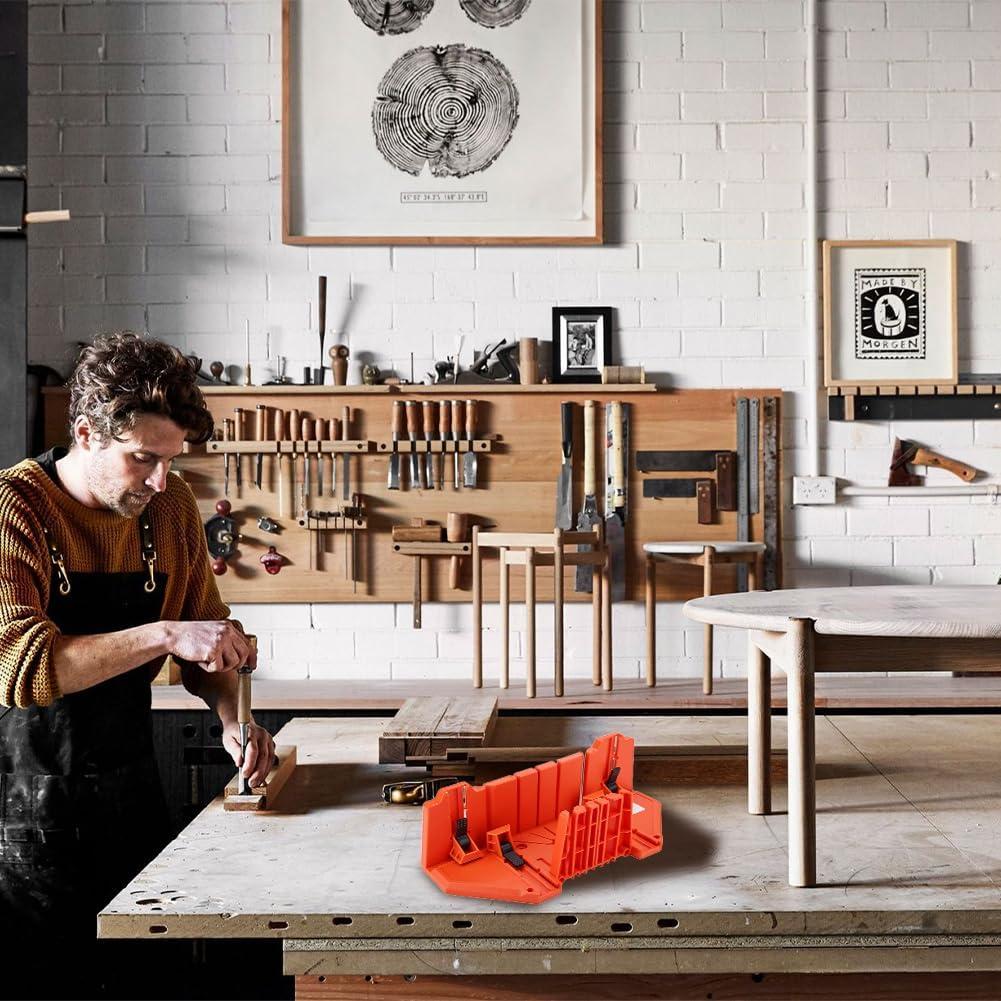 Caja de Sierra Ingletadora Joyzan 15x11cm Corte Preciso