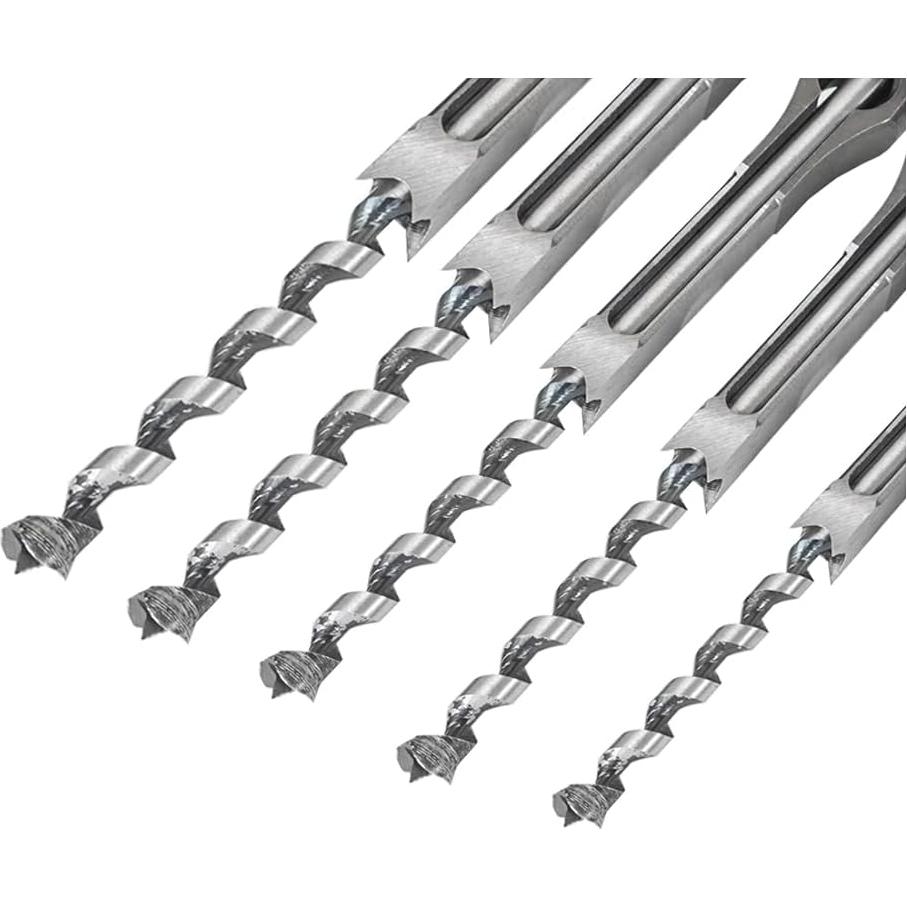 Set de Brocas de Agujero Cuadrado 7 Piezas Findmall HSS