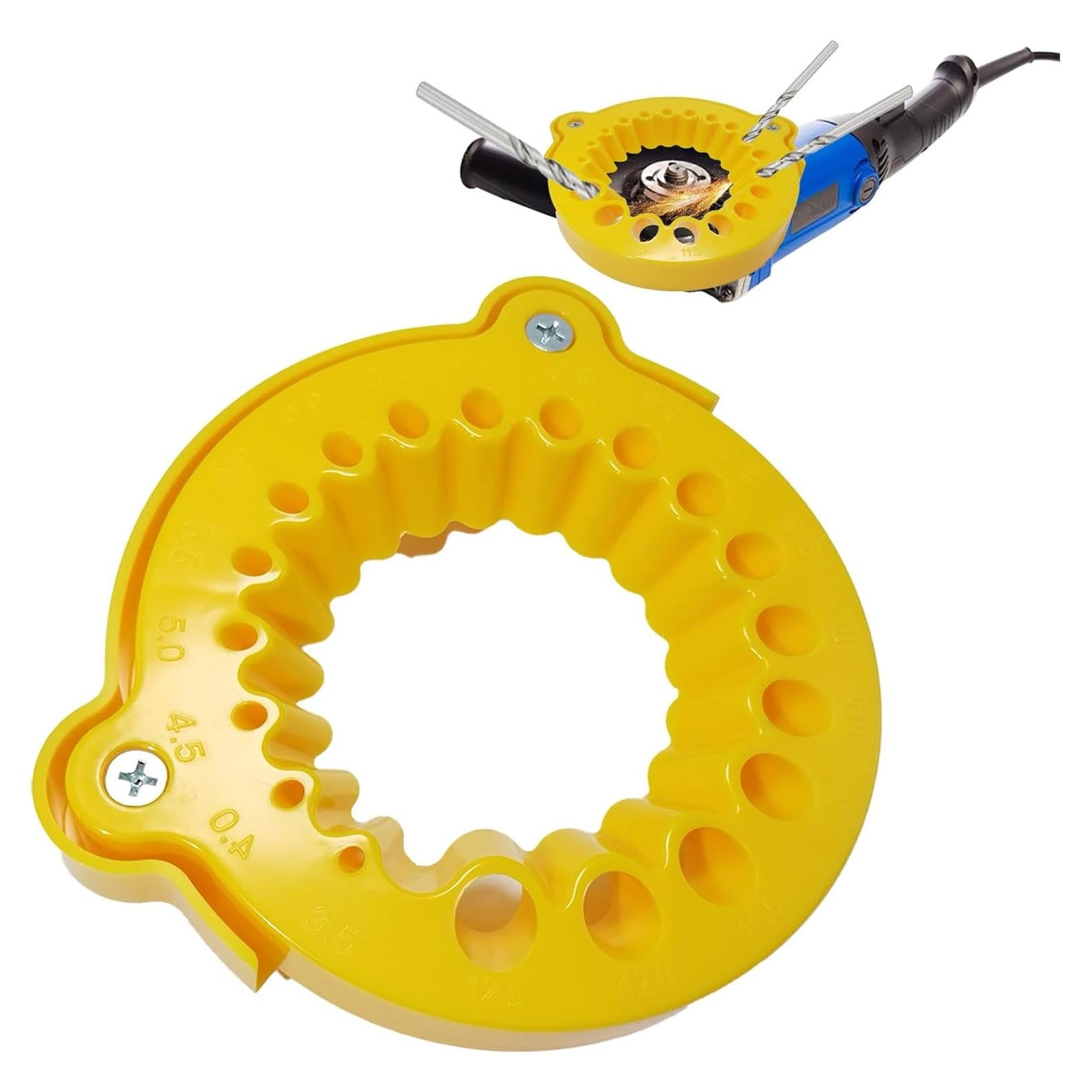 Afilador de Brocas Manual CHINA 3.5 a 12.5 mm para Amoladora 100mm