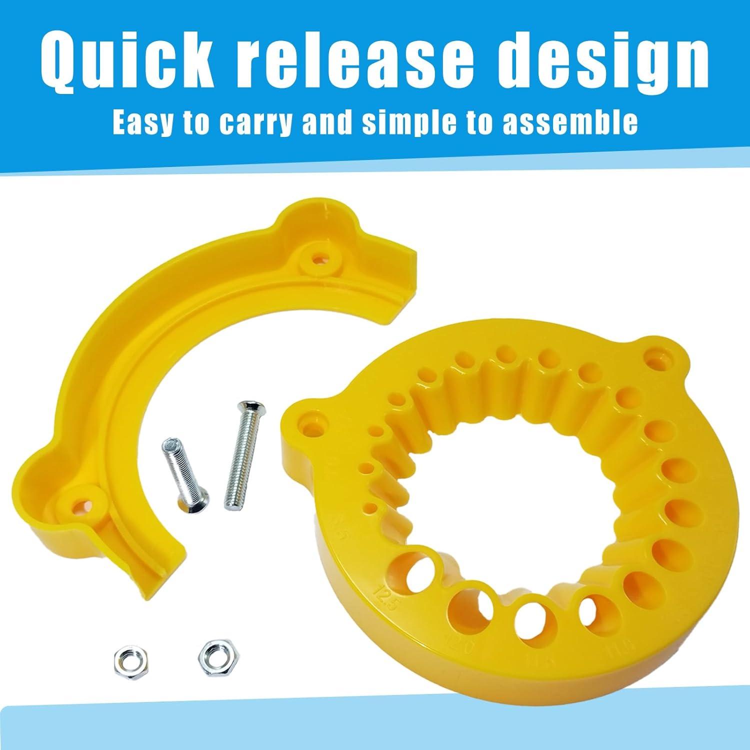 Afilador de Brocas Manual CHINA 3.5 a 12.5 mm para Amoladora 100mm