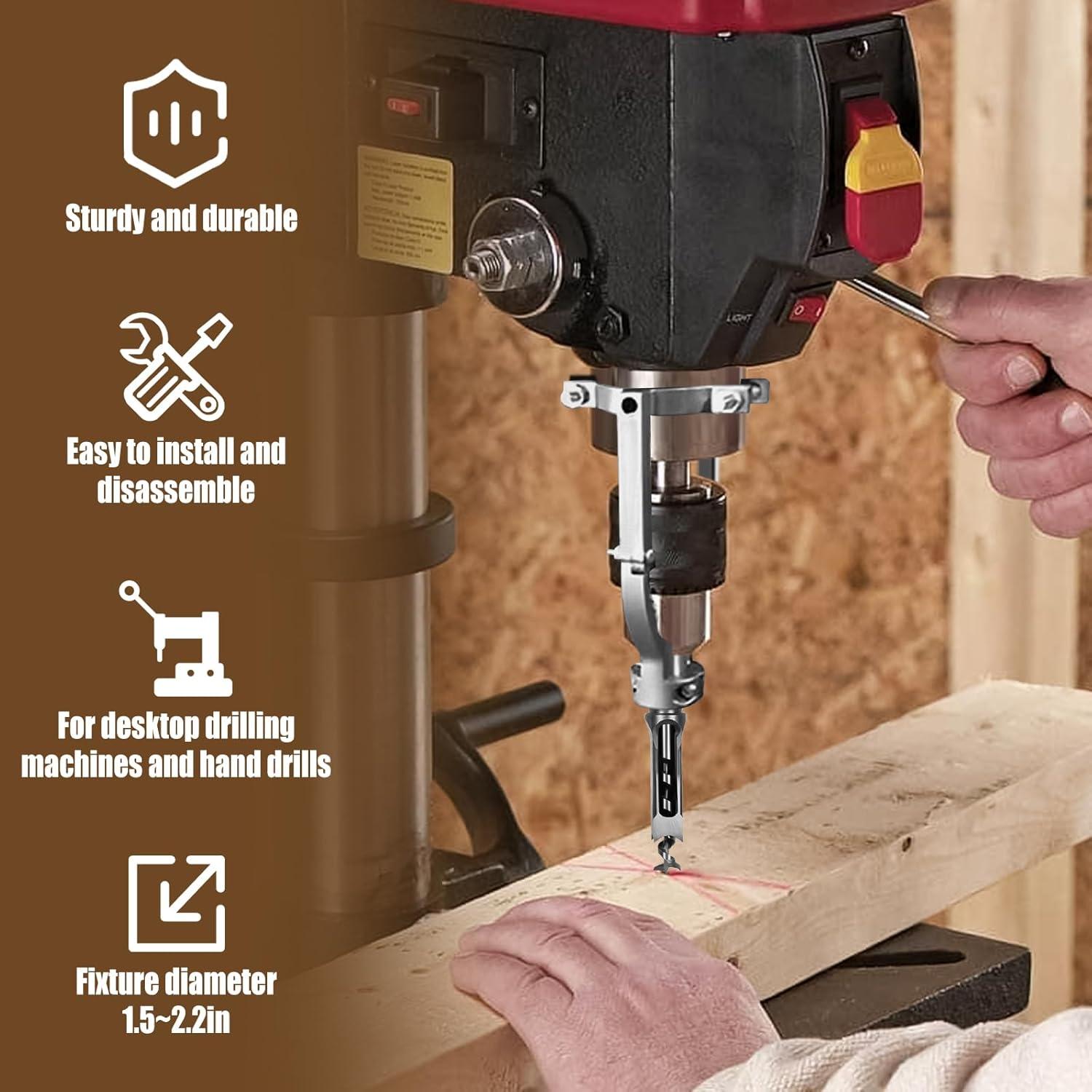 Juego de Brocas Cuadradas Newbounce 7 Piezas Acero HRC48-50