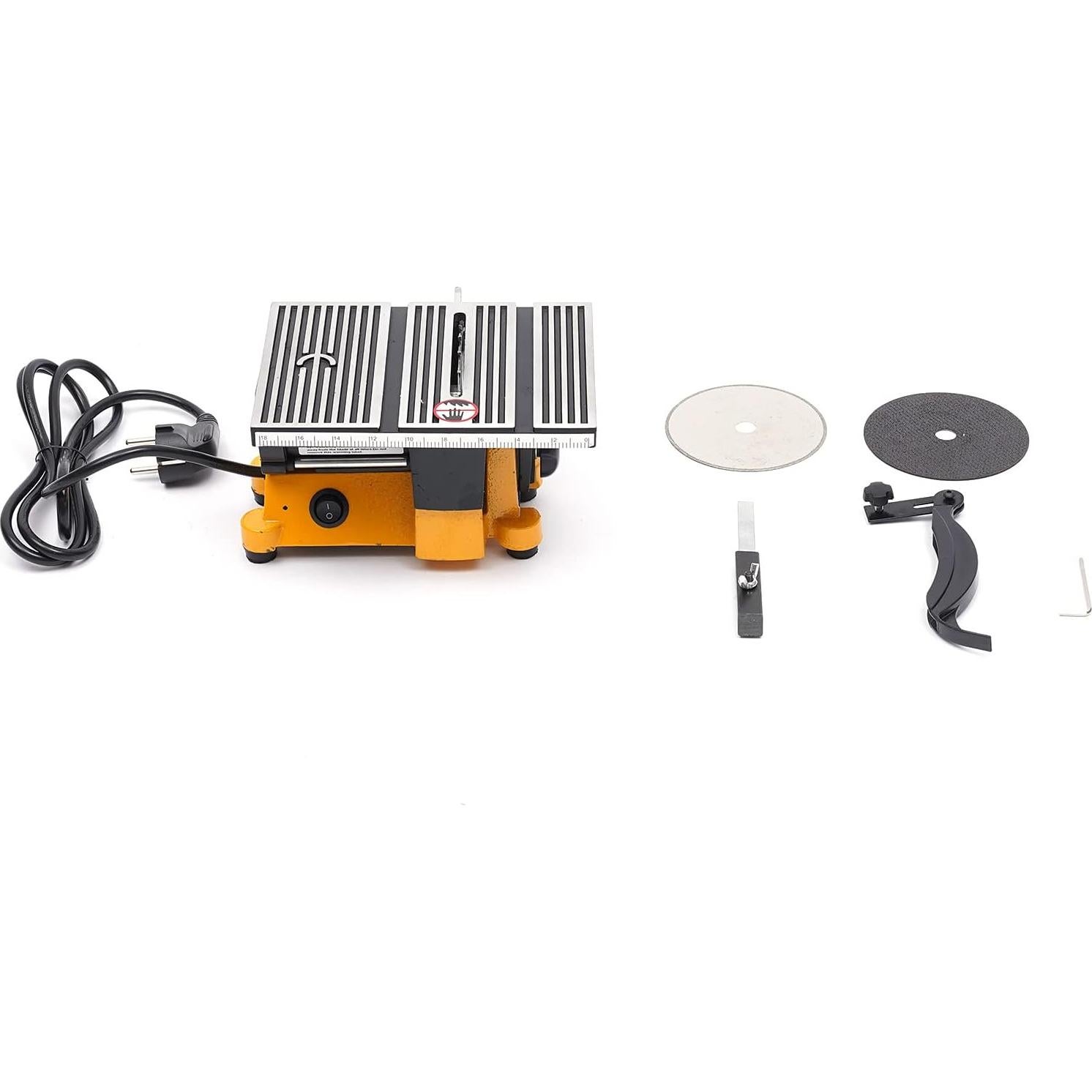 Sierra de Mesa Mini CNCEST 100mm 90W para Corte de Madera y Vidrio