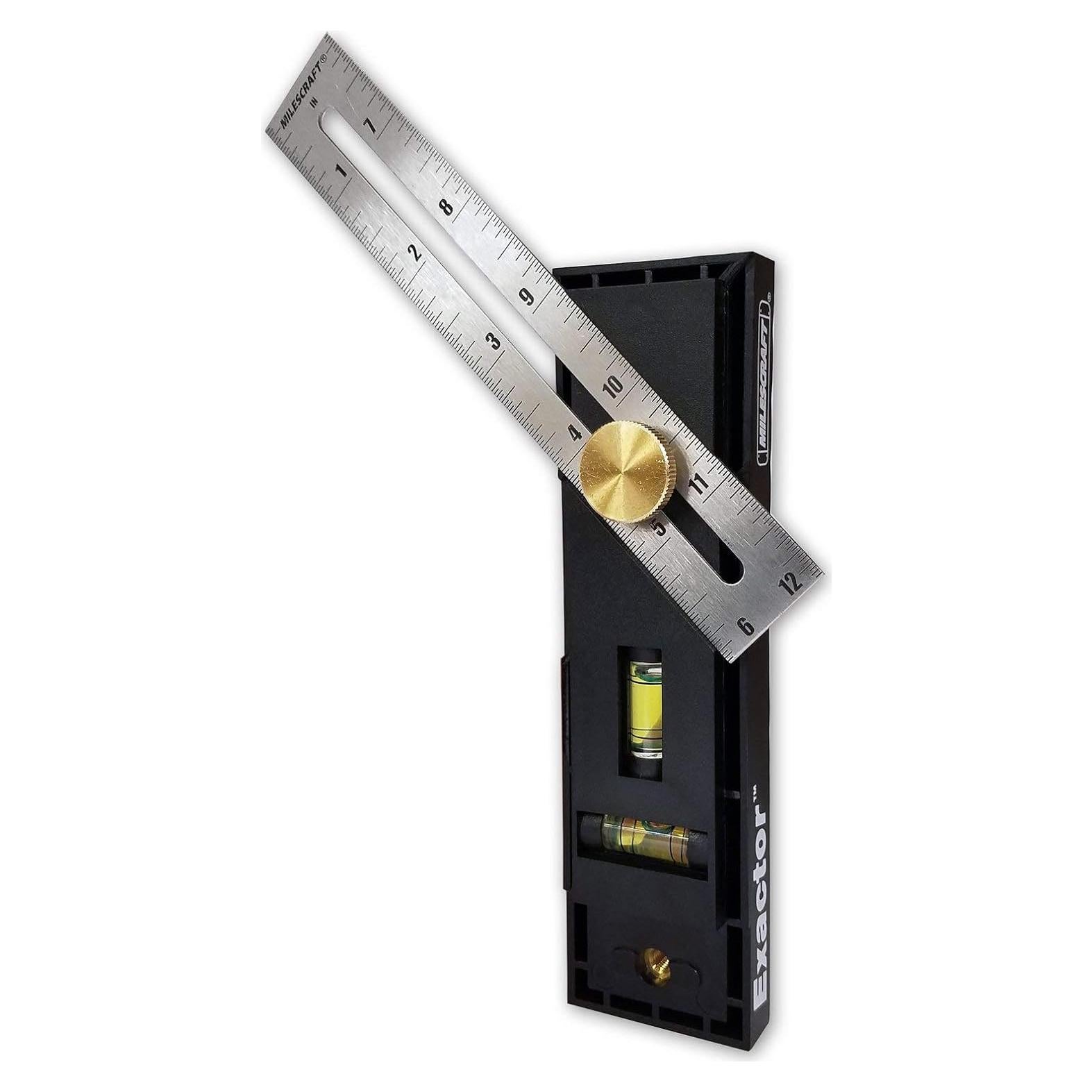 Herramienta Multiusos Milescraft 8406 Exactor 9 en 1 para Carpintería