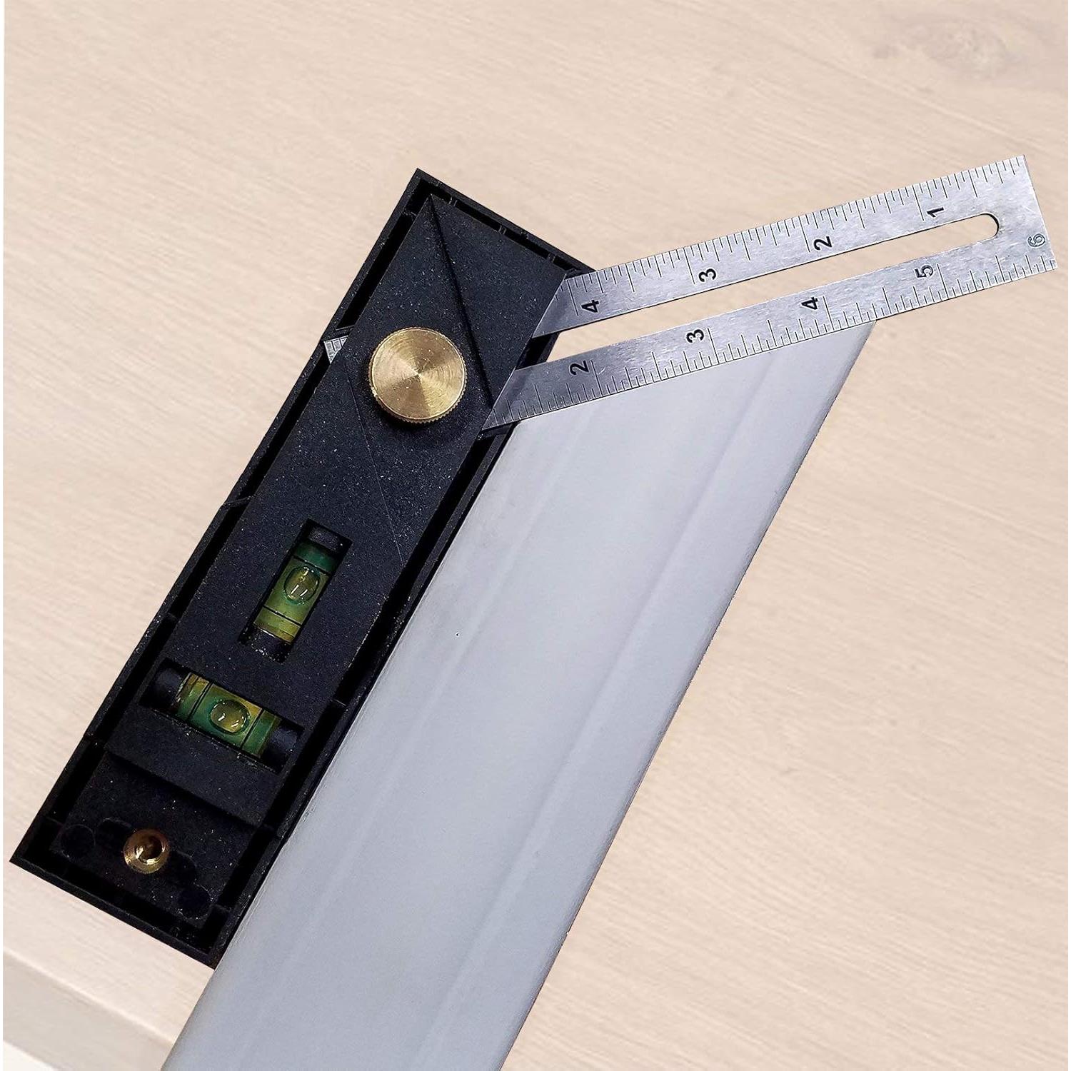 Herramienta Multiusos Milescraft 8406 Exactor 9 en 1 para Carpintería