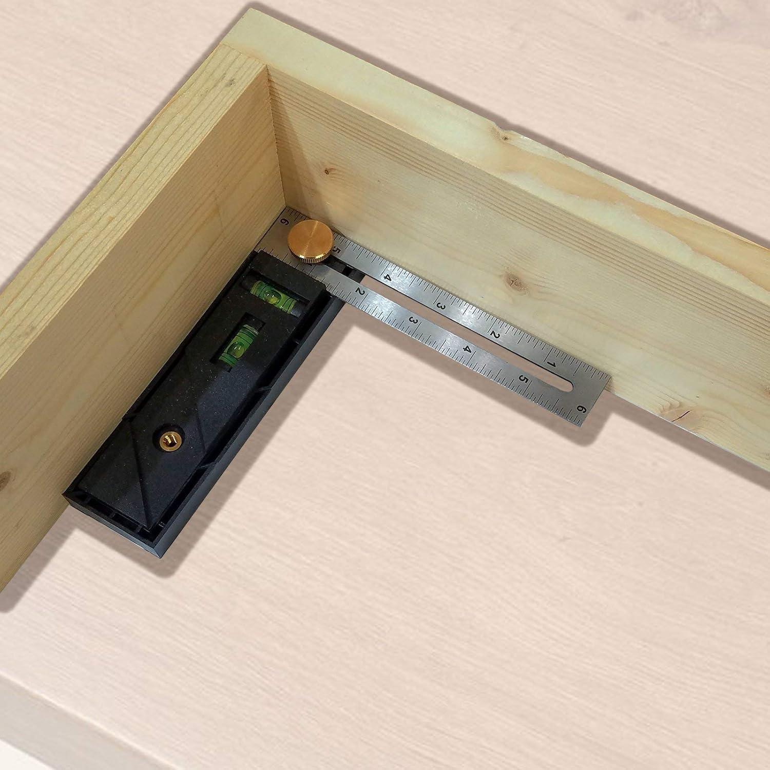 Herramienta Multiusos Milescraft 8406 Exactor 9 en 1 para Carpintería