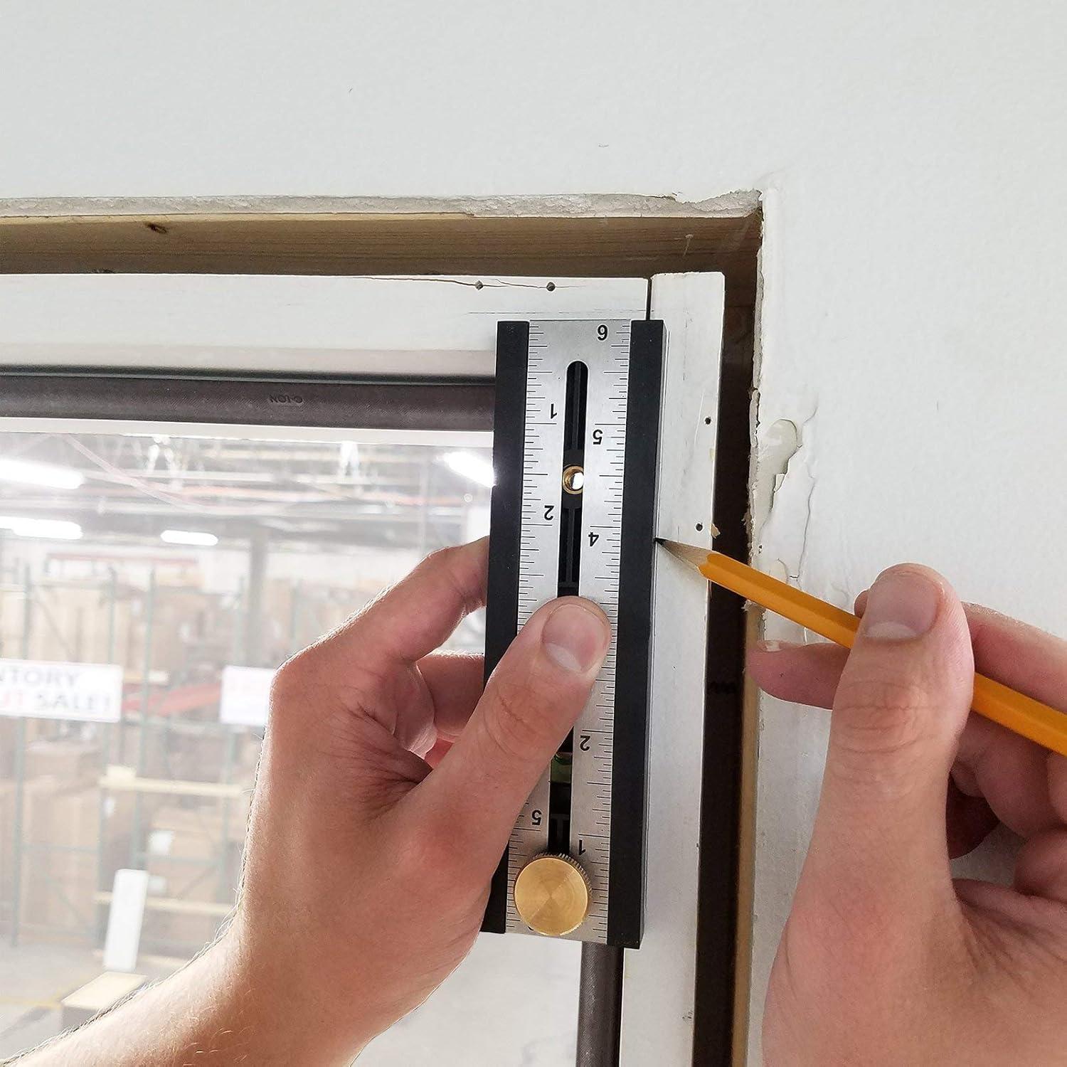 Herramienta Multiusos Milescraft 8406 Exactor 9 en 1 para Carpintería