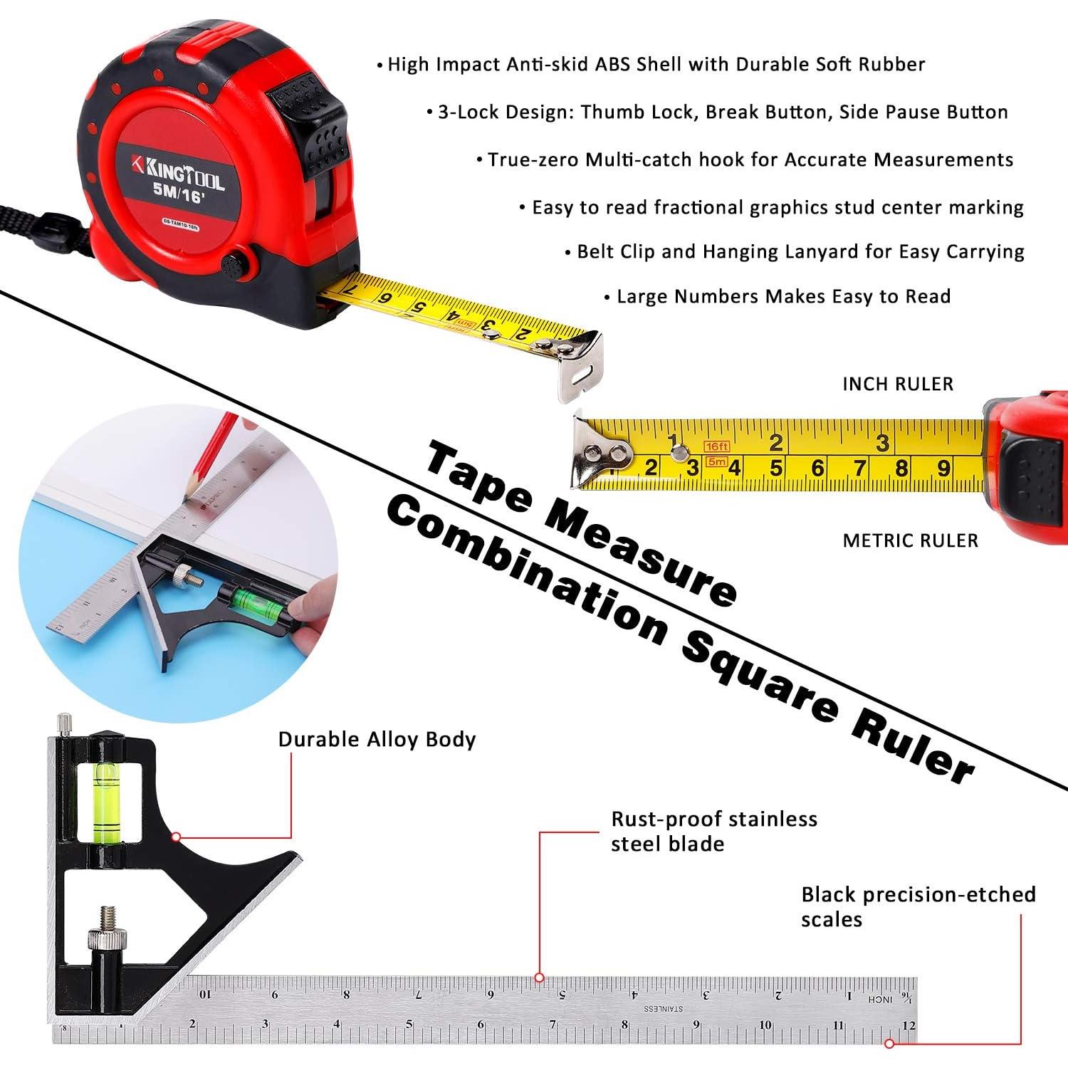 Conjunto de Cinceles de Madera KingTool 6 Piezas Cr-V 4.68kg