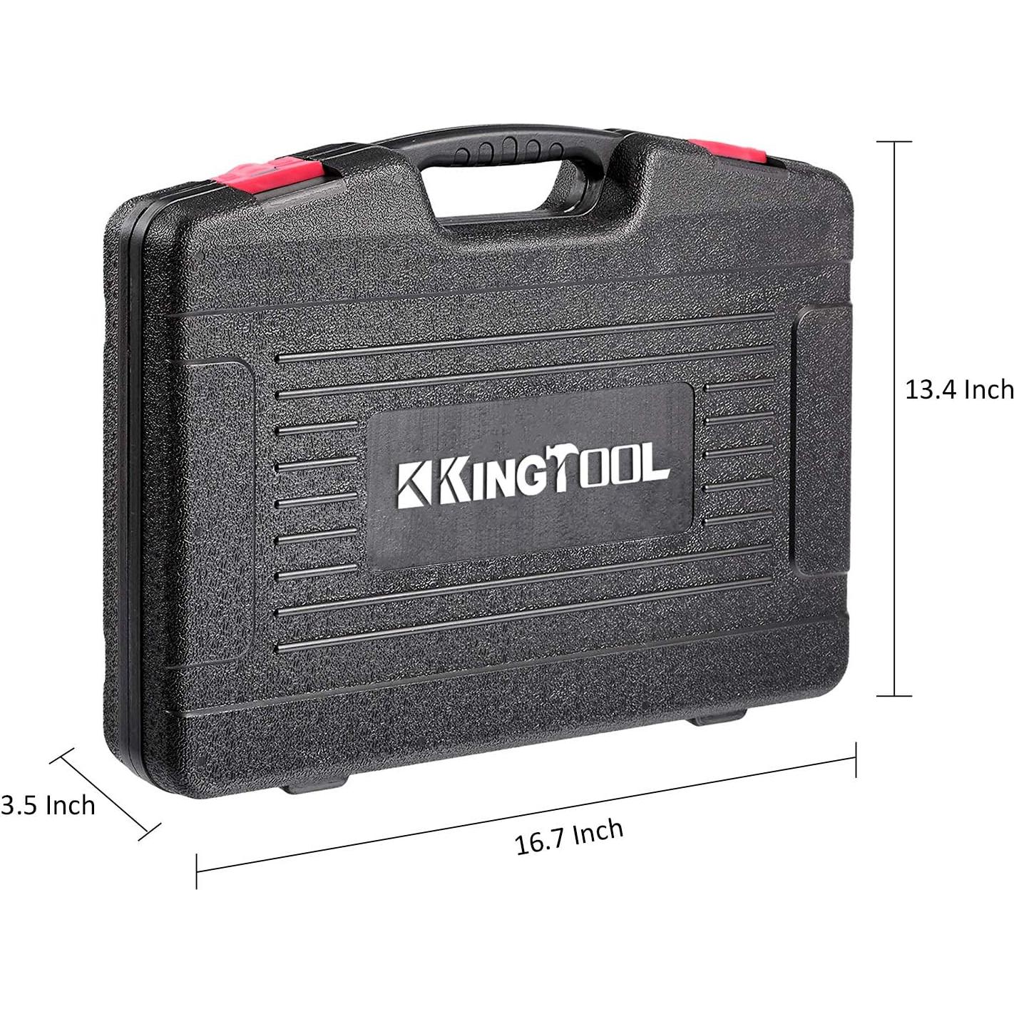 Conjunto de Cinceles de Madera KingTool 6 Piezas Cr-V 4.68kg