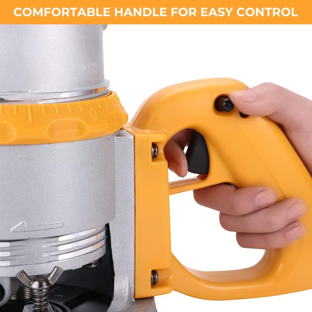 Router de Madera Hoteche P800910A 1500W Base Fija 12.5A