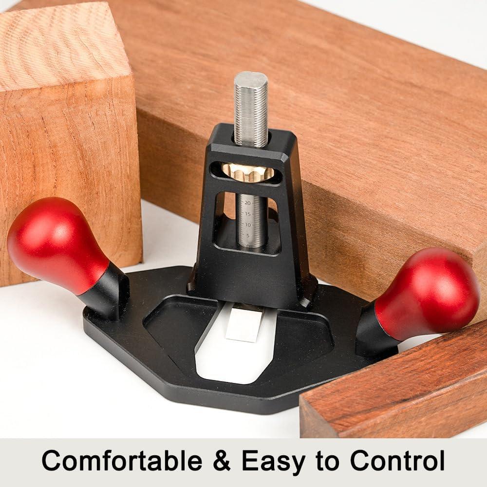 Planeador de Router ViewReal 30 mm Ajuste Profundidad Manual