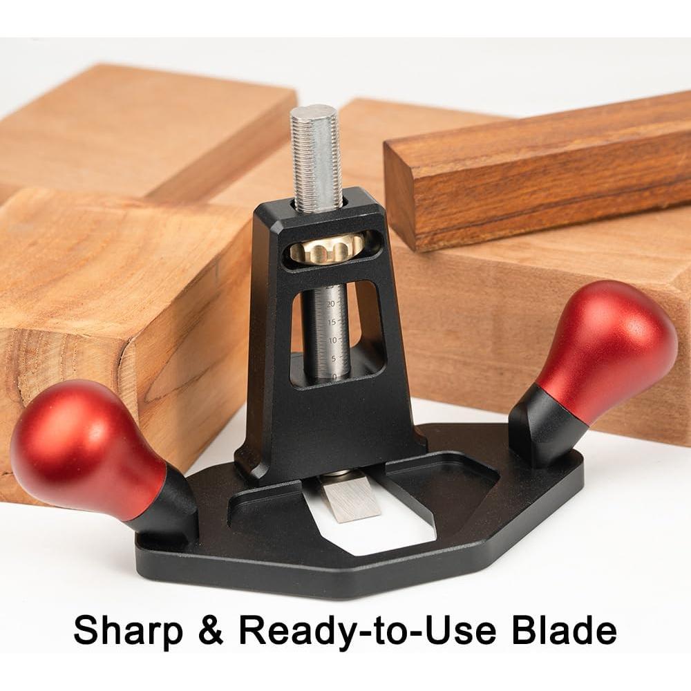 Planeador de Router ViewReal 30 mm Ajuste Profundidad Manual