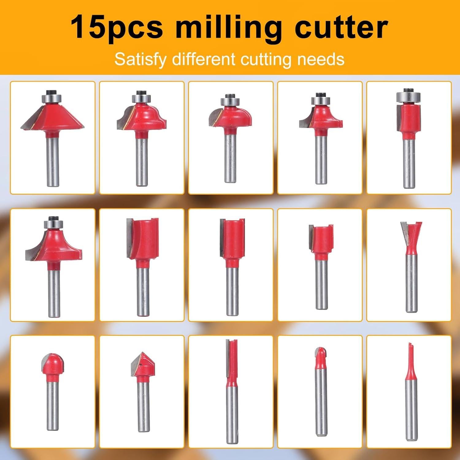 Fresadora de Madera VISLONE 800W 30000 RPM 6 Velocidades