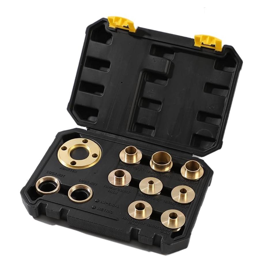 Conjunto de Plantillas para Router Wenzhon - 11 Piezas de Latón