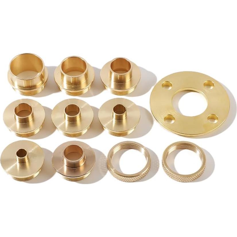 Conjunto de Plantillas para Router Wenzhon - 11 Piezas de Latón