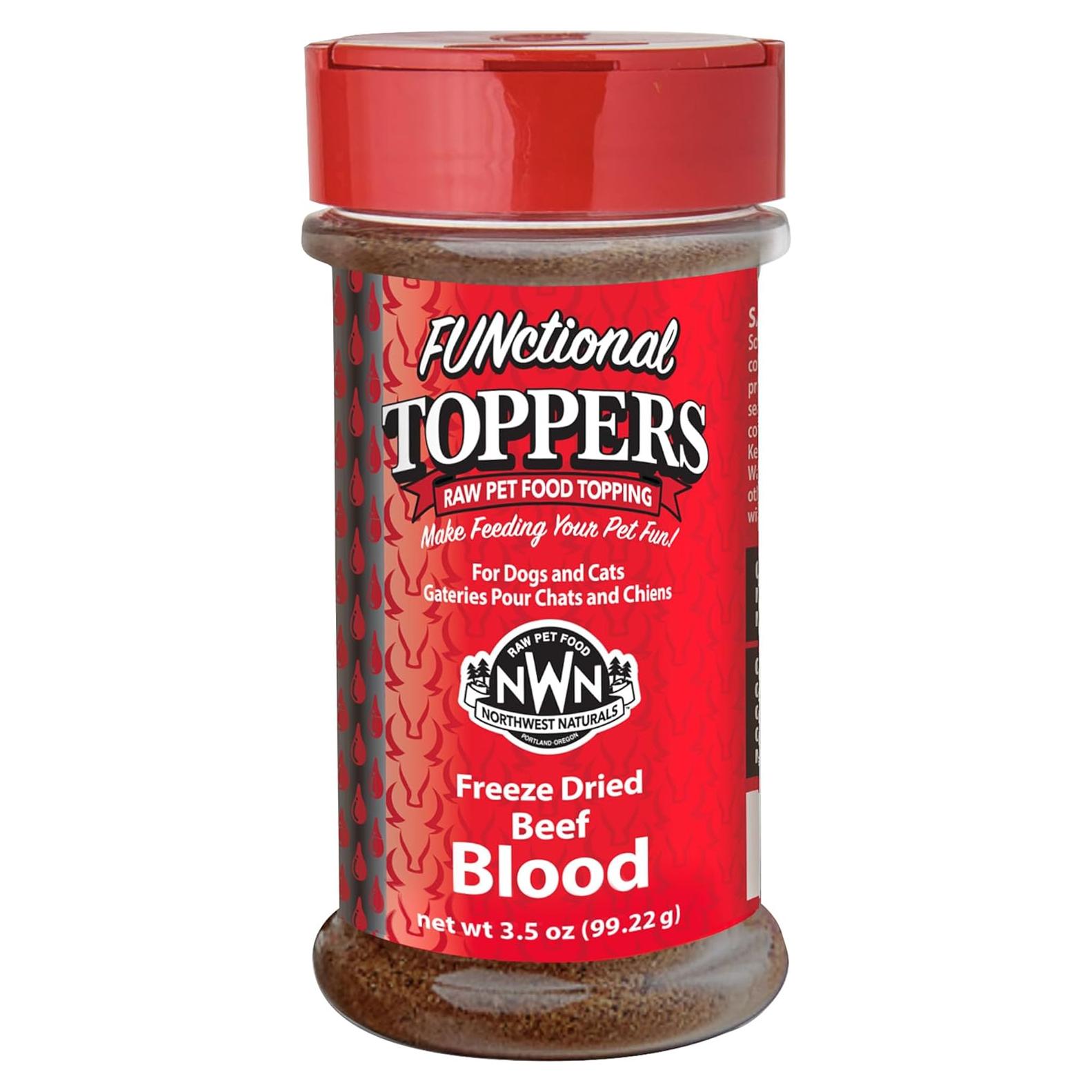 Topper Funcional de Sangre de Res Northwest Naturals 99.22 g