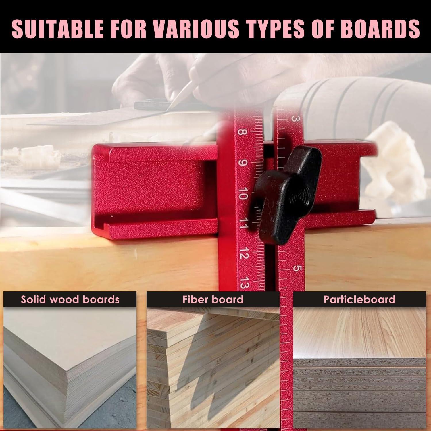 Soporte de Ranura de Fresadora 4 en 1 Xasna - Aluminio Ajustable