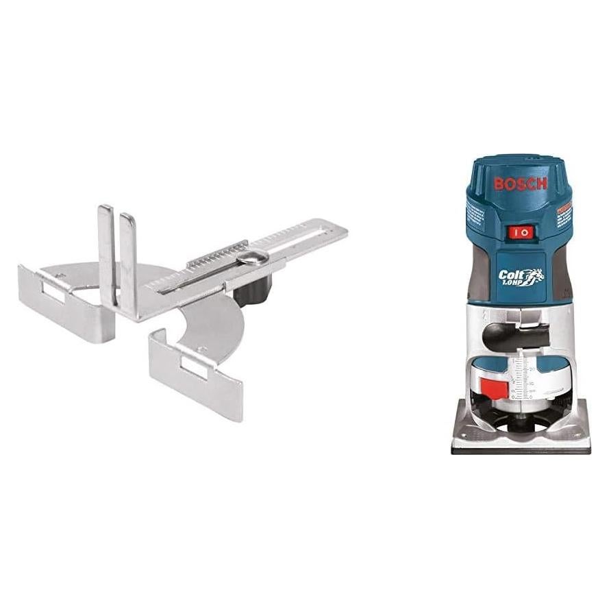 Guía de Borde para Router de Palma Bosch PR102 - 9.21 cm