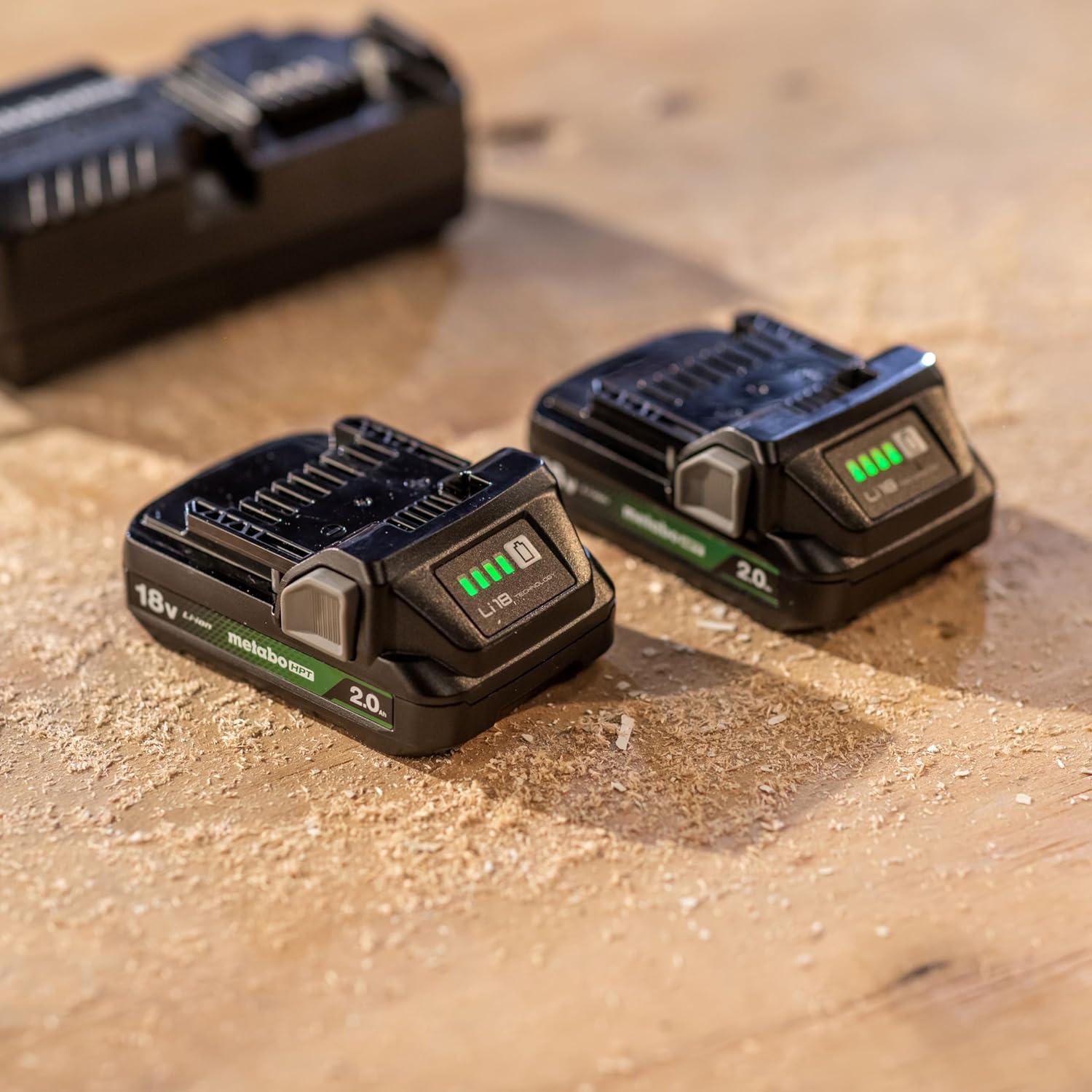 Lijadora Orbital Inalámbrica Metabo HPT 18V 5" con Polvo