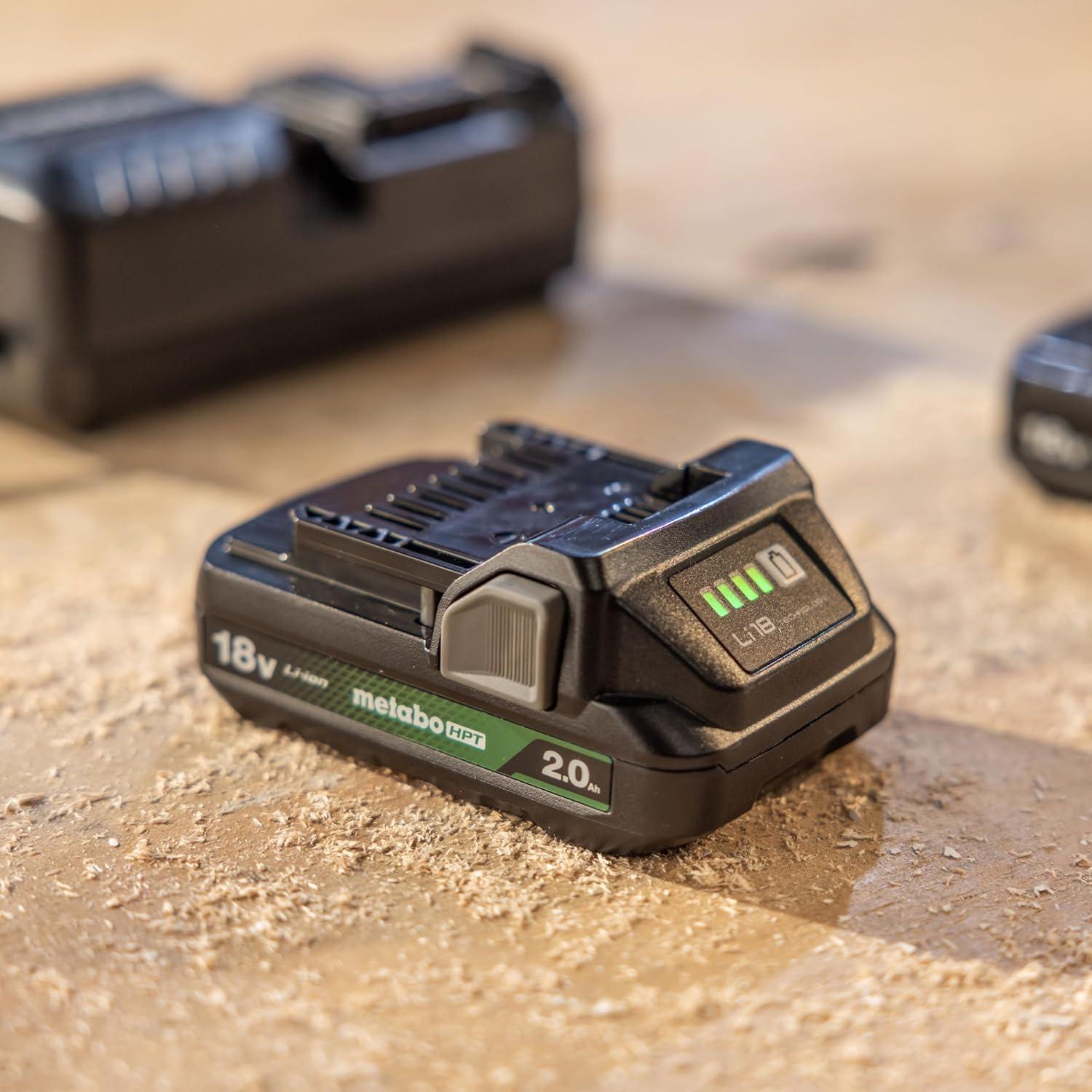 Lijadora Orbital Inalámbrica Metabo HPT 18V 5" con Polvo