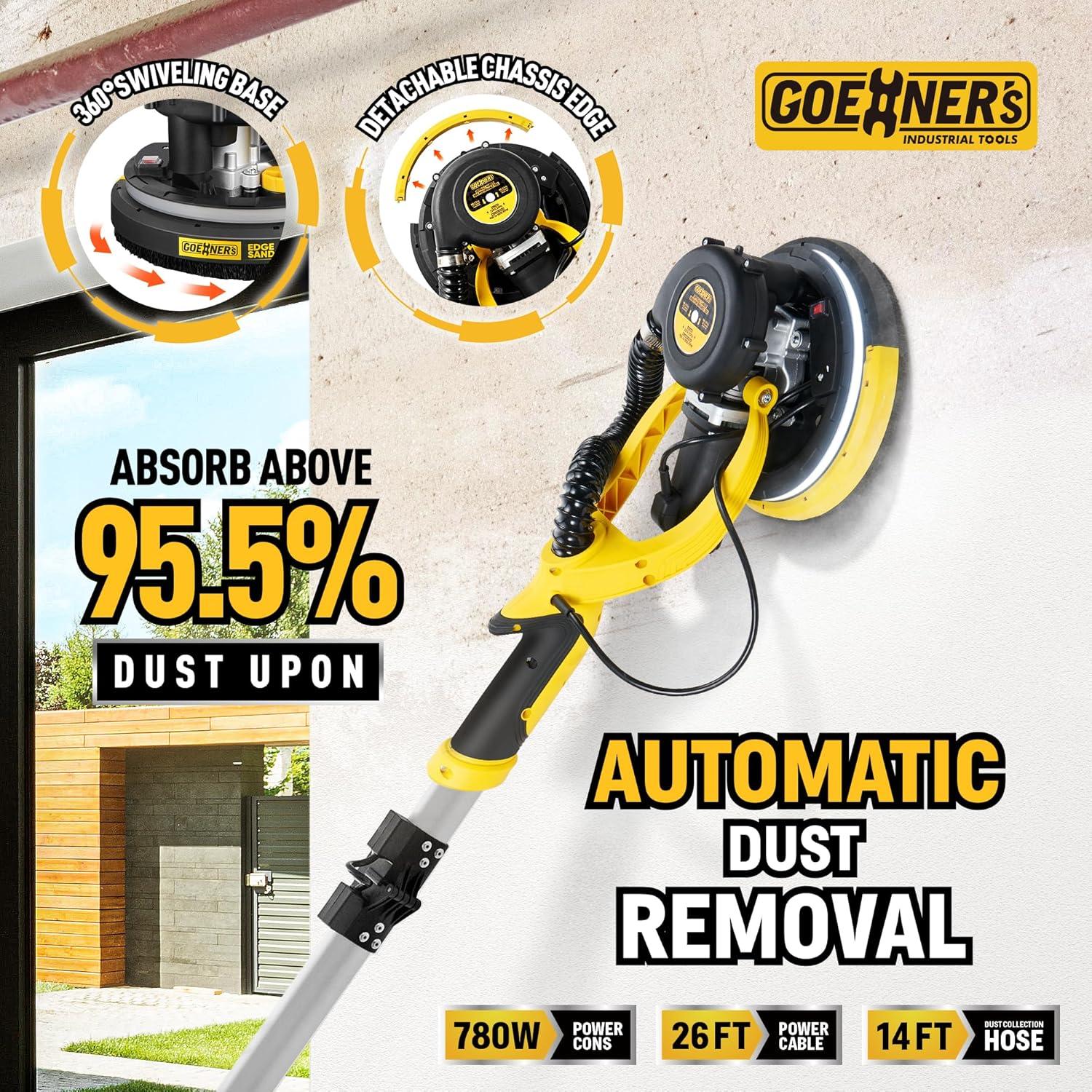 Lijadora Eléctrica ACCUCRAFT DWSR-1601-FD 800W 7 Velocidades