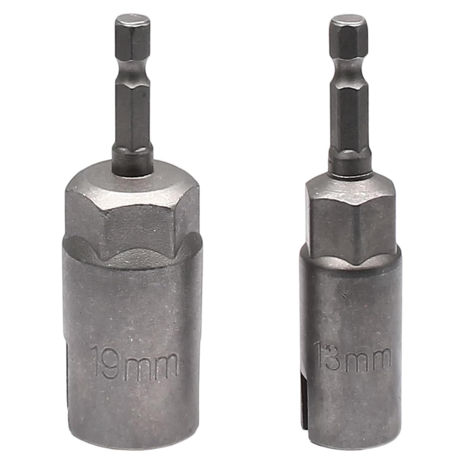 Juego de 4 Controladores de Tuerca Litoexpe 1/4" Hex 13mm 19mm