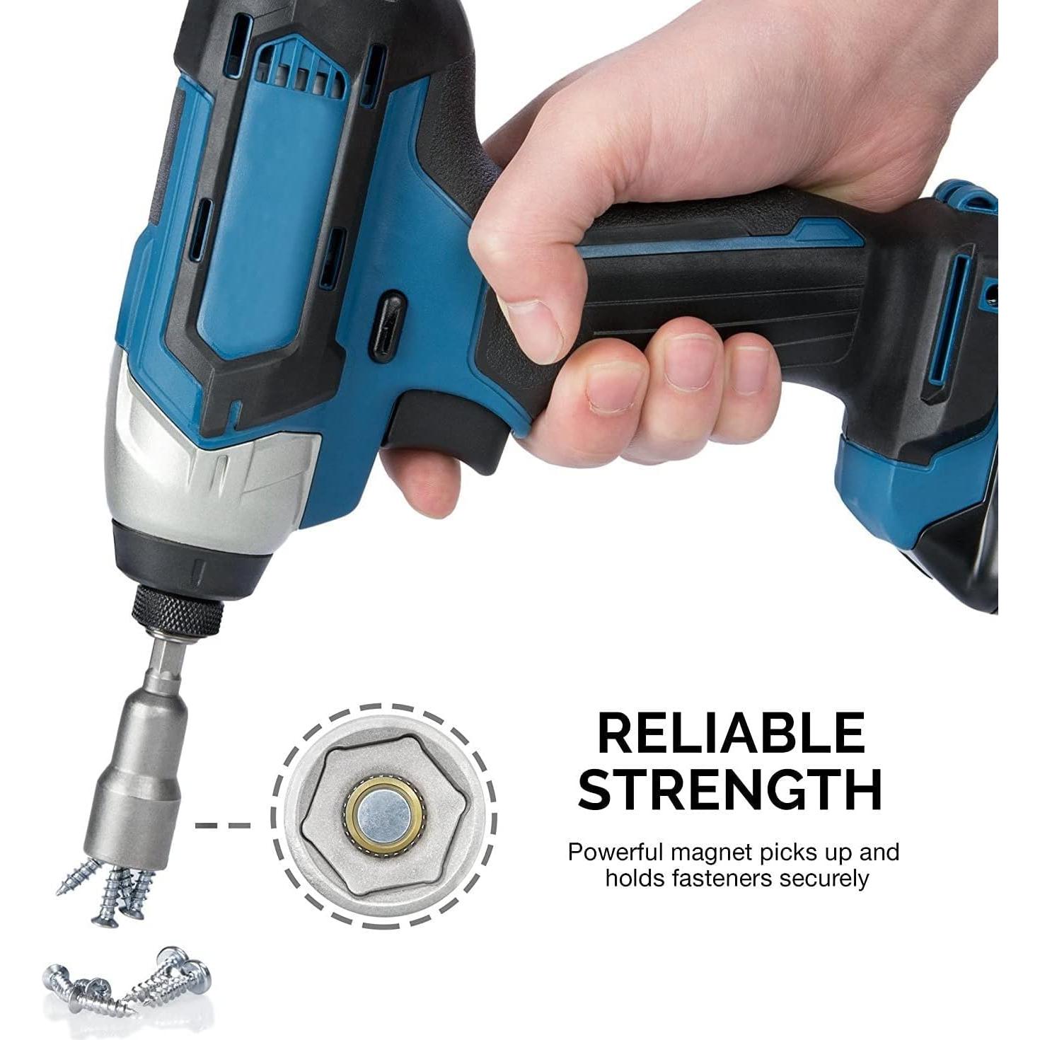 Portaherramientas Magnético Utoolmart 16mm 1/4" Hexagonal