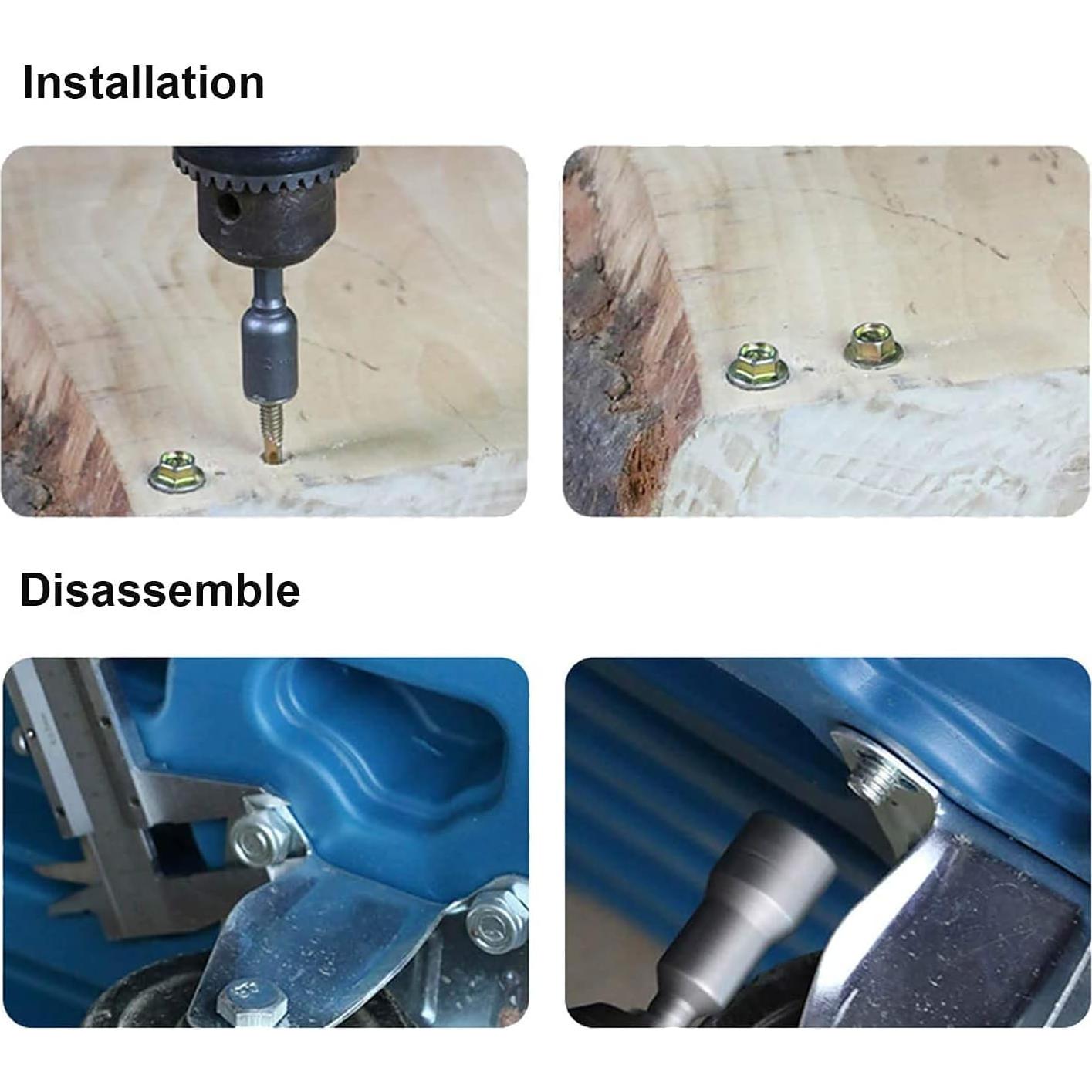 Portaherramientas Magnético Utoolmart 16mm 1/4" Hexagonal