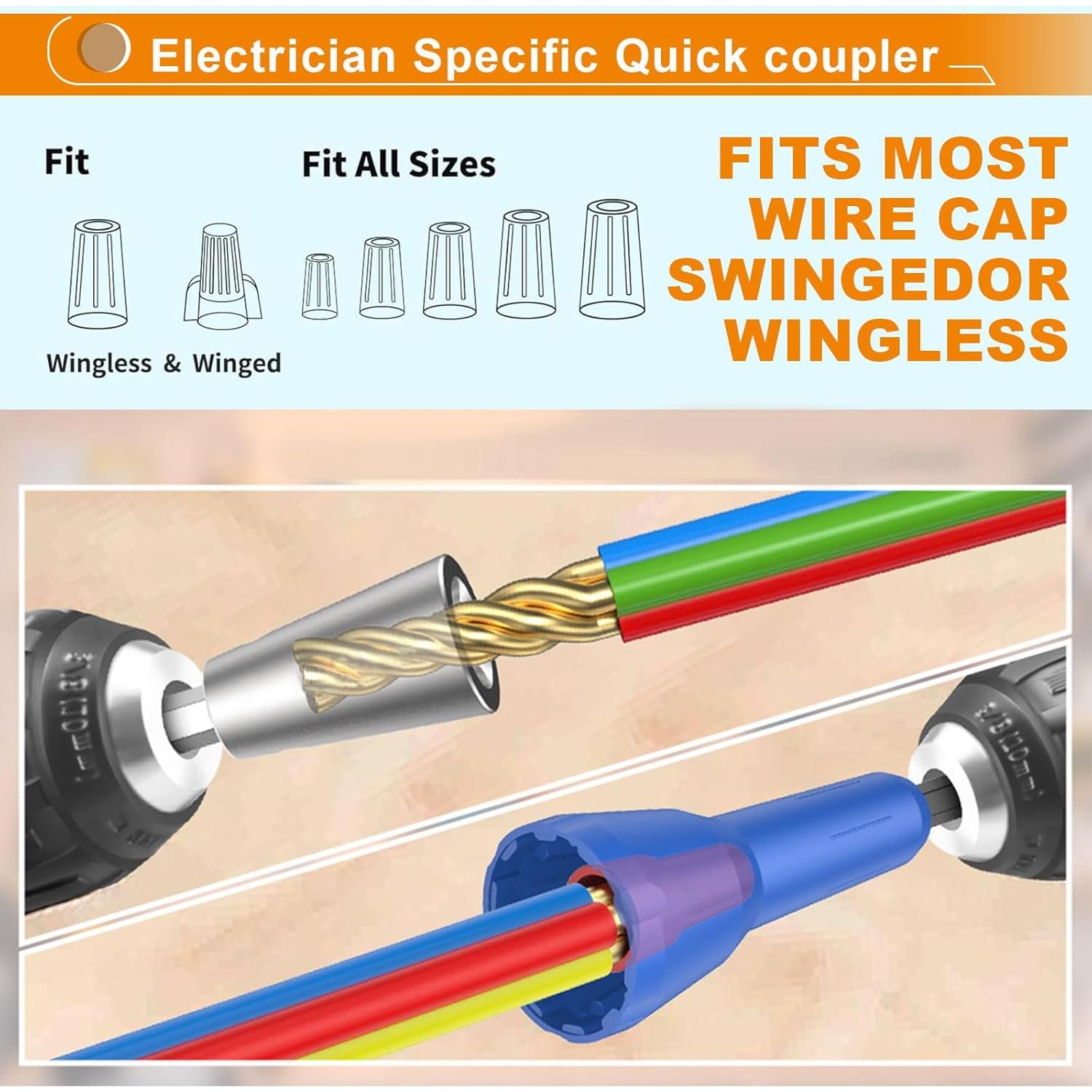 Destripador de Cables Luckyway 5 PCS 6-14 AWG Colorido