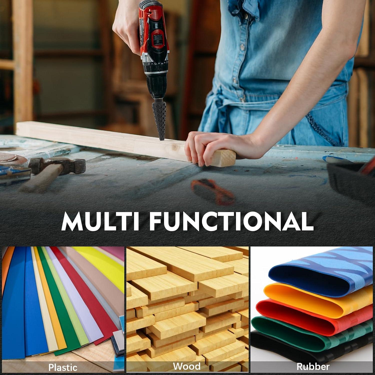 Juego de Raspas Rotativas Renyu 5 Piezas 6mm para Tallado