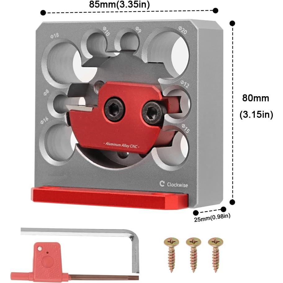 Herramienta de Perforación Eléctrica Ajustable KETIPED 8-20mm