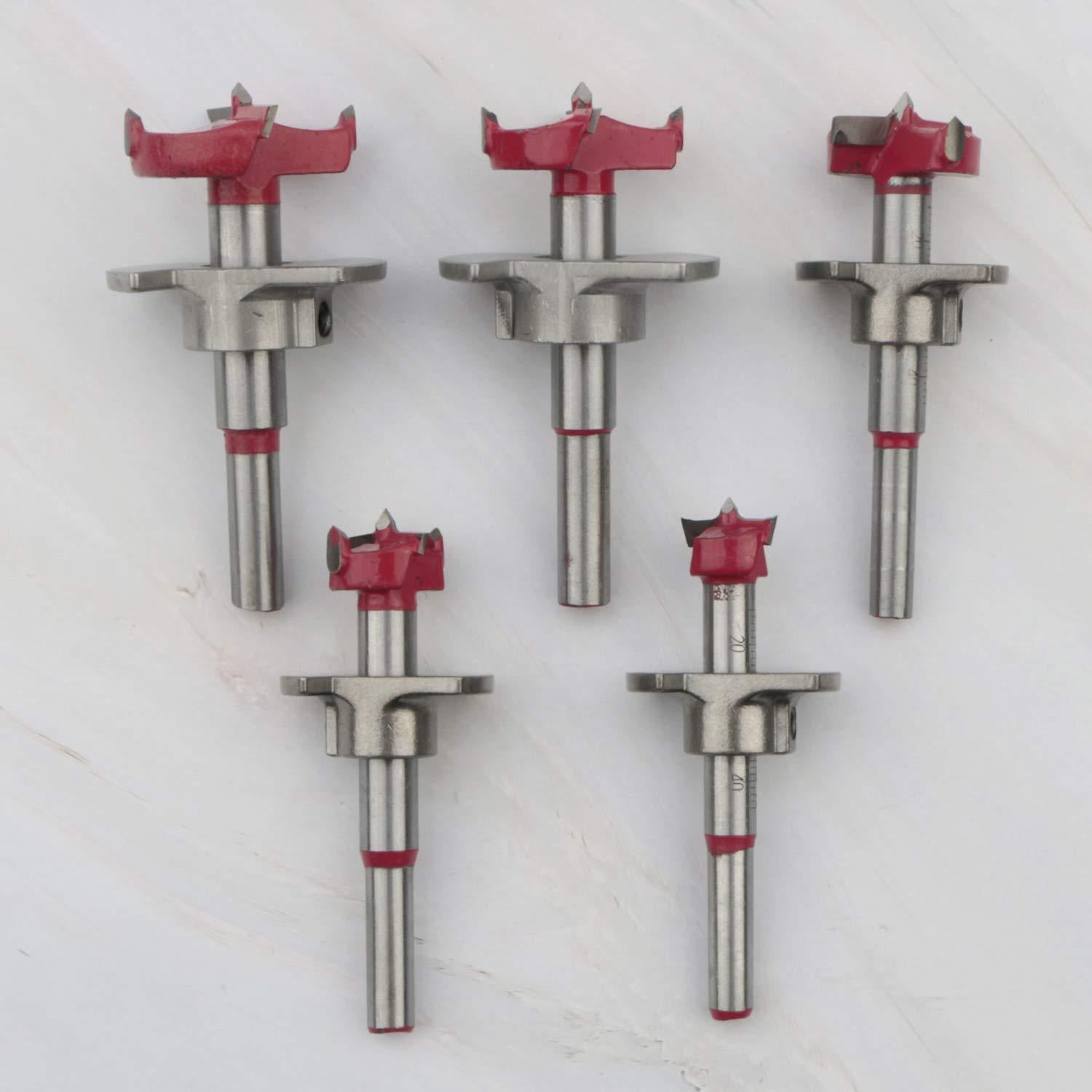 Juego de Brocas Forstner 5 Pcs Speedy Racing 15-35mm