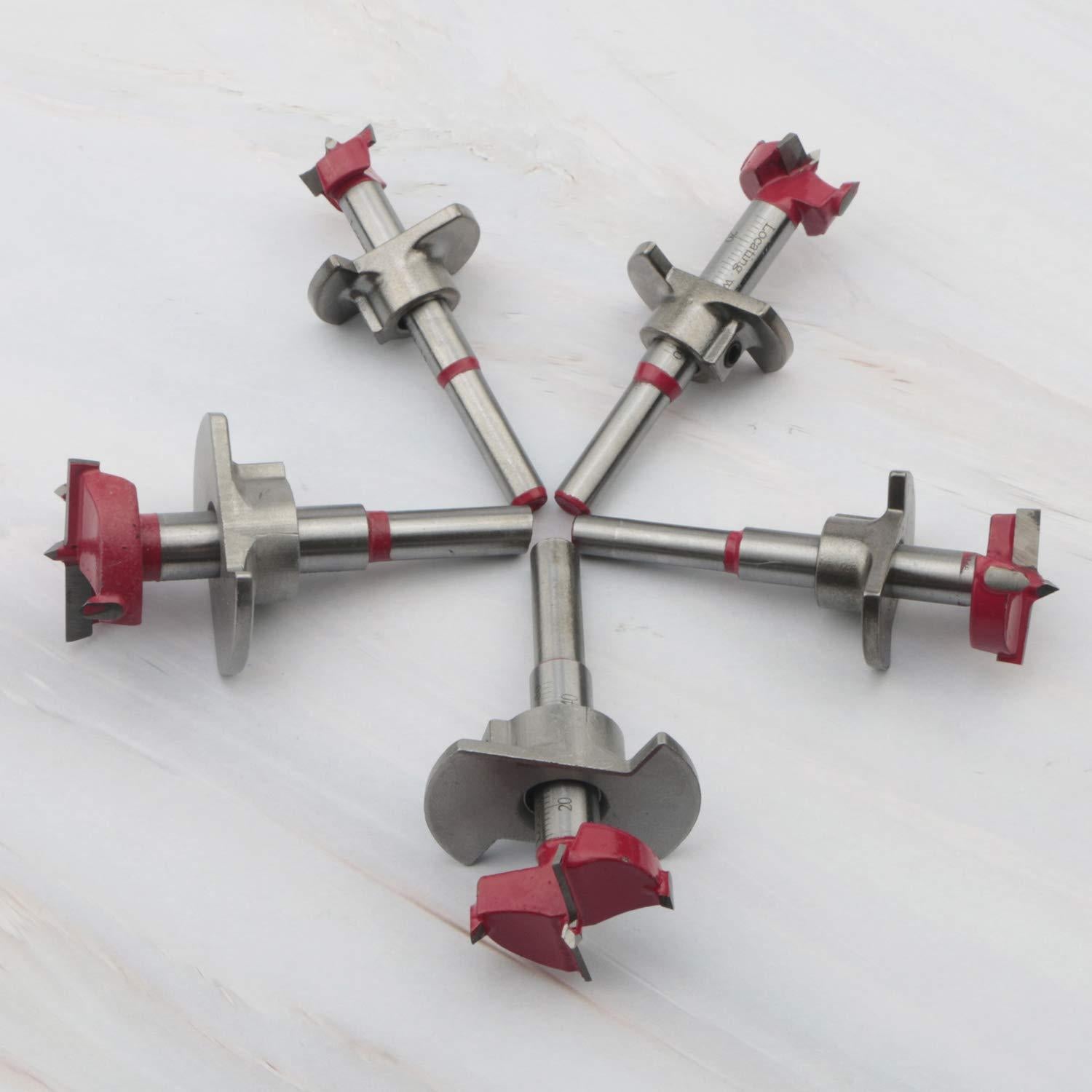 Juego de Brocas Forstner 5 Pcs Speedy Racing 15-35mm