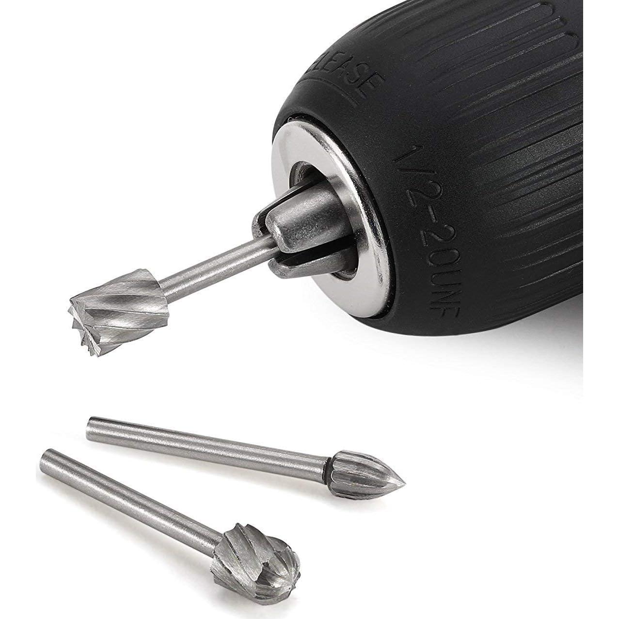 Juego de Brocas Rotativas HSS APlus 20 Piezas 3mm para Carpintería